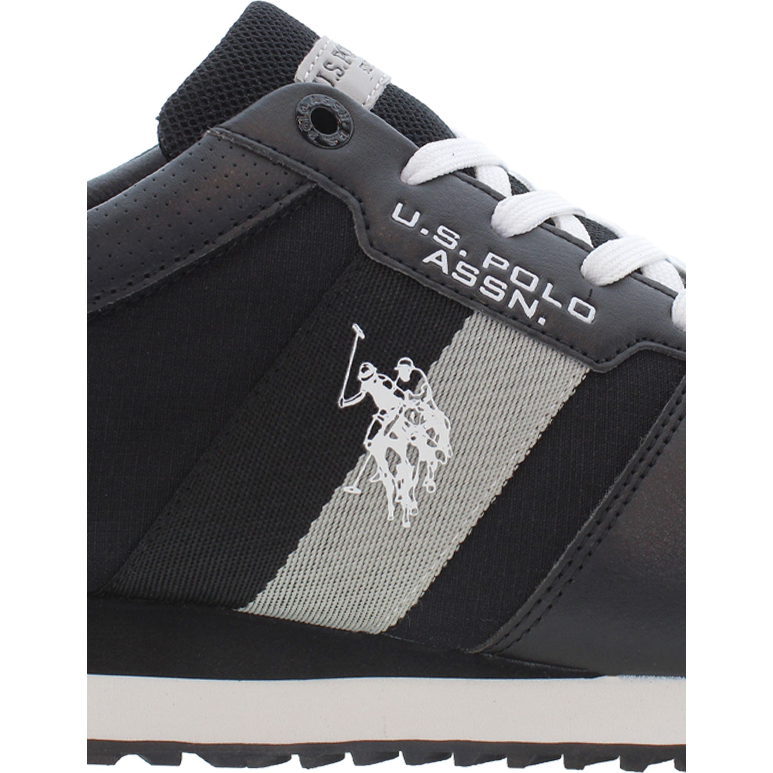 U.S.POLO Laisvalaikio bateliai vyrams, Juoda, XIRIO 7