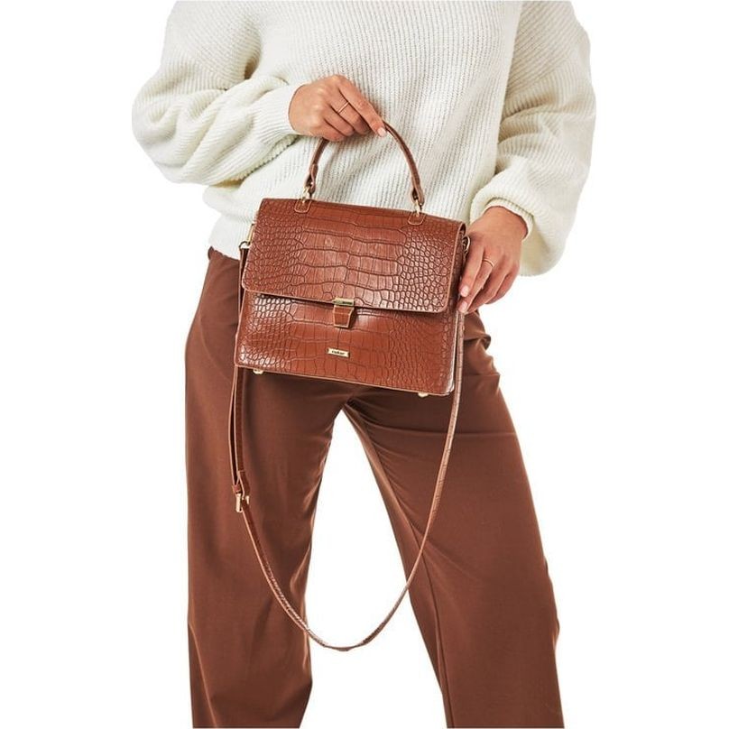 RIEKER Pirkinių krepšys, Ruda, Tote bag 4