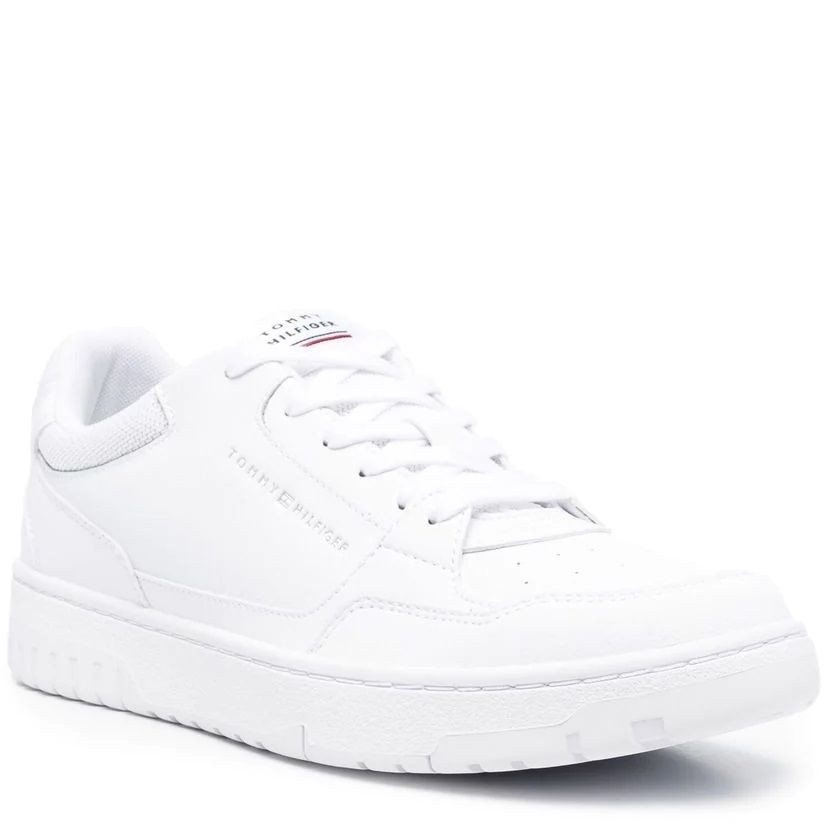 TOMMY HILFIGER Sportiniai bateliai vyrams, Balta, Basket core sport shoe 2