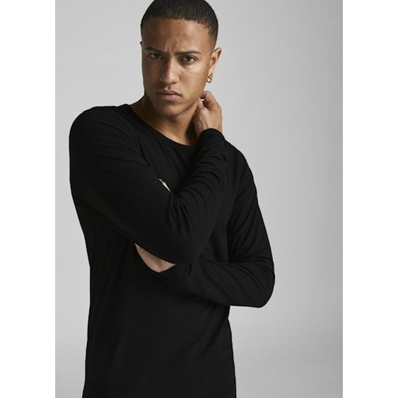 JACK & JONES Marškinėliai vyrams, Juoda, JJEBASIC O-NECK TEE 4