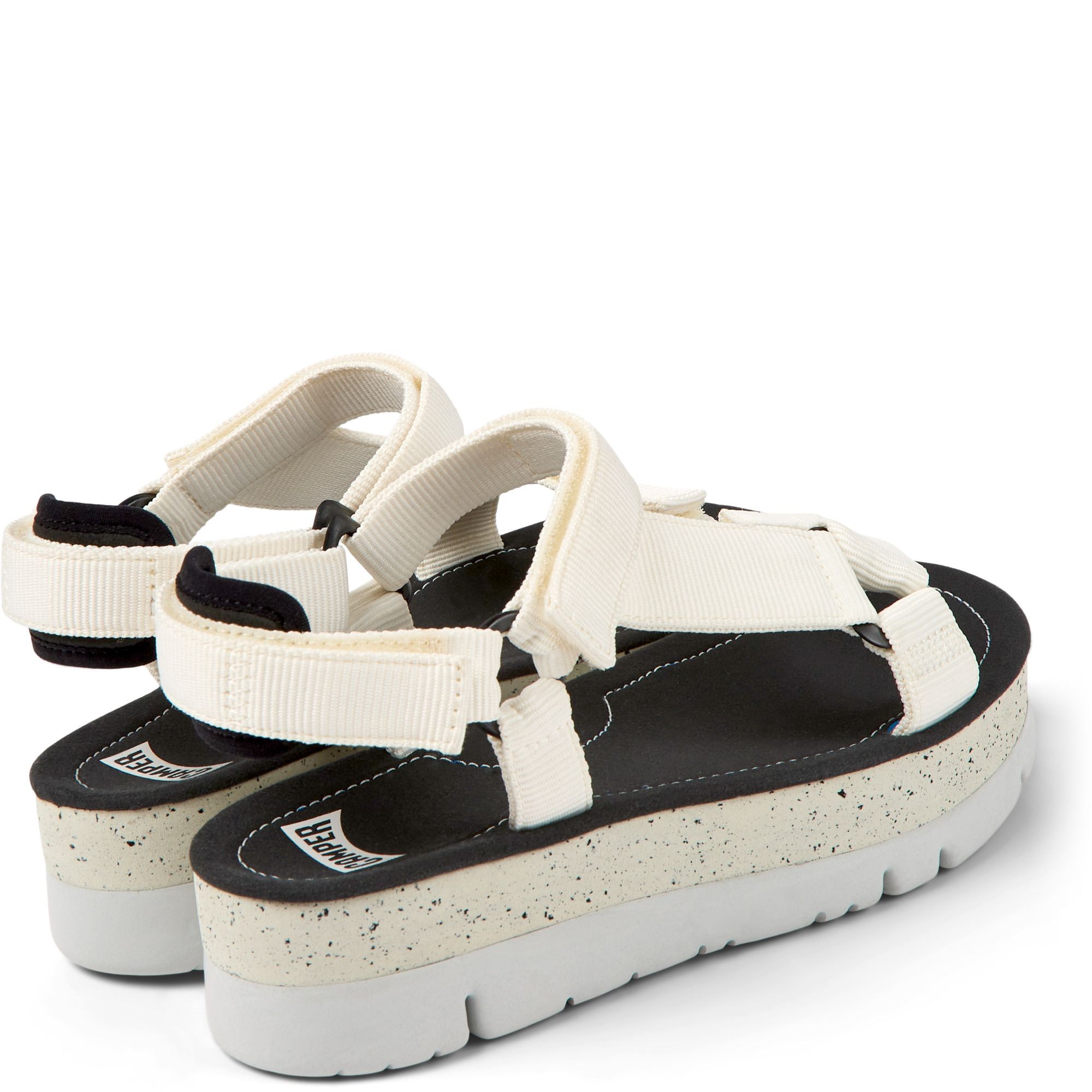 CAMPER Basutės moterims, Balta, Oruga Up Sandals 4