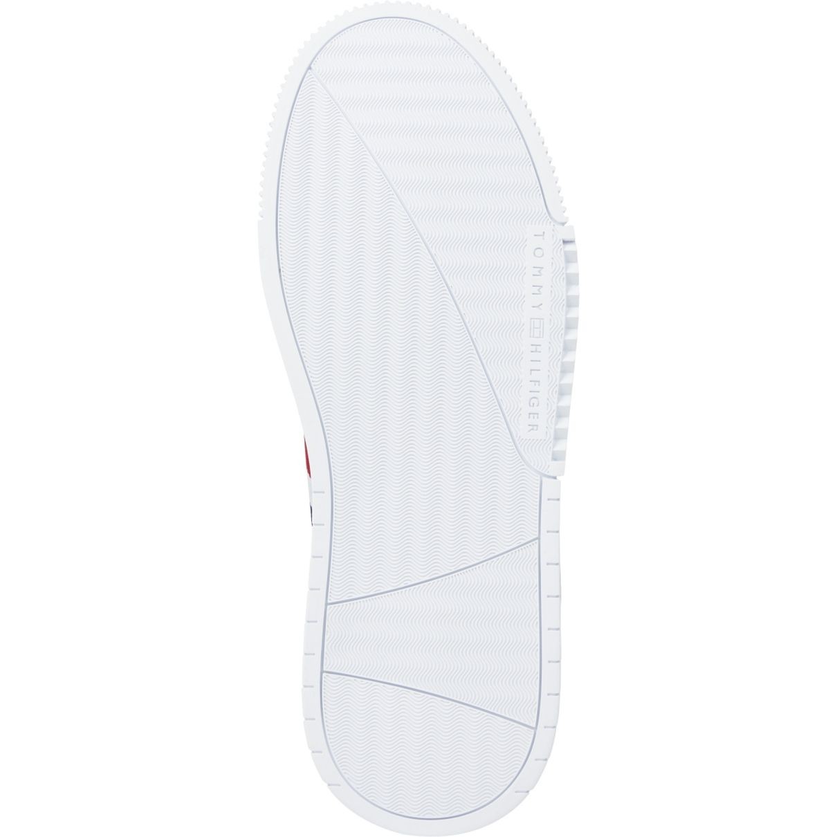 TOMMY HILFIGER Laisvalaikio bateliai vyrams, Balta, Supercup stripes leisure 6