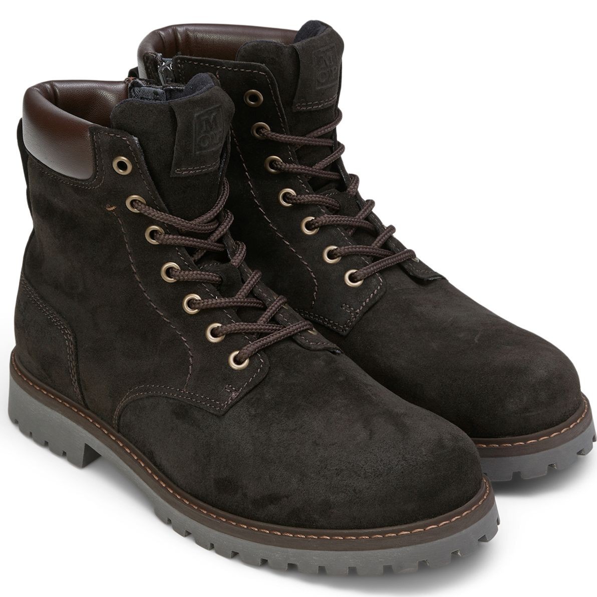 MARC O'POLO Aulinukai vyrams, Ruda, Mod. Tizio 1B Booties 1