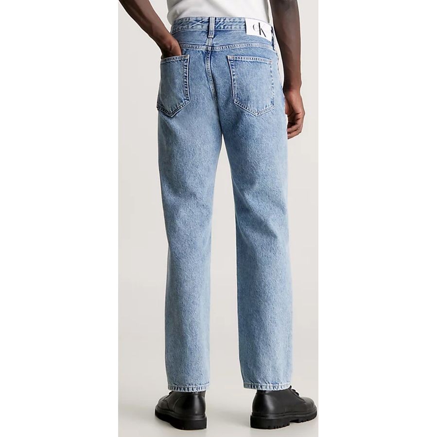 CALVIN KLEIN JEANS Tiesūs džinsai vyrams, Mėlyna, Straight 3