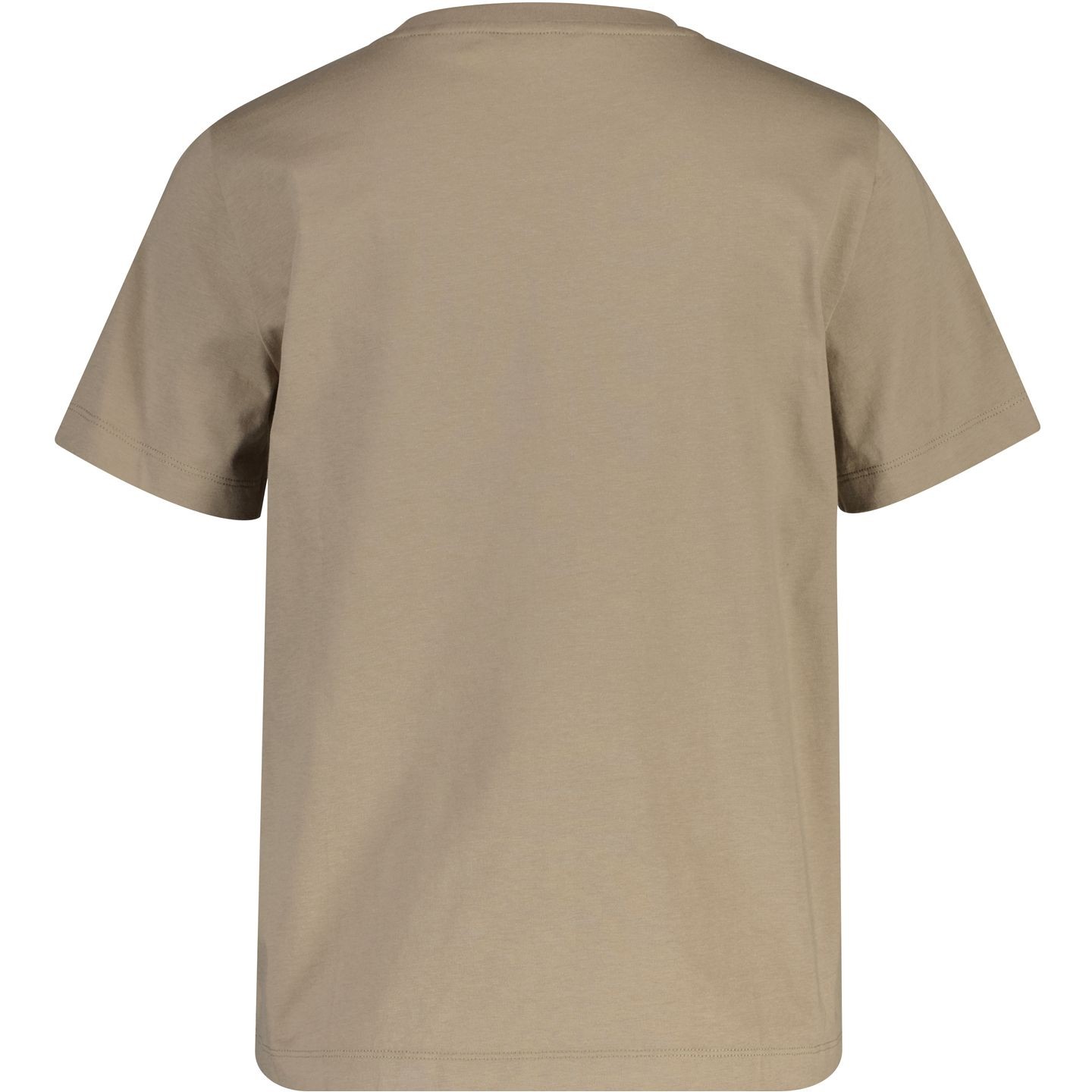 GANT Marškinėliai trump. rankovėmis moterims, Smėlio, reg shield ss t-shirt 2