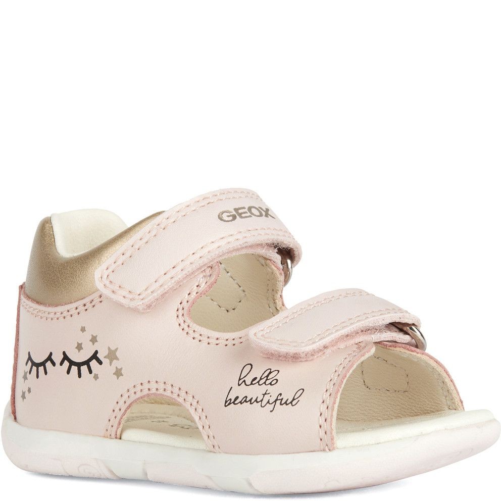 GEOX Basutės mergaitėms, Rožinė, SANDALS TAPUZ 1