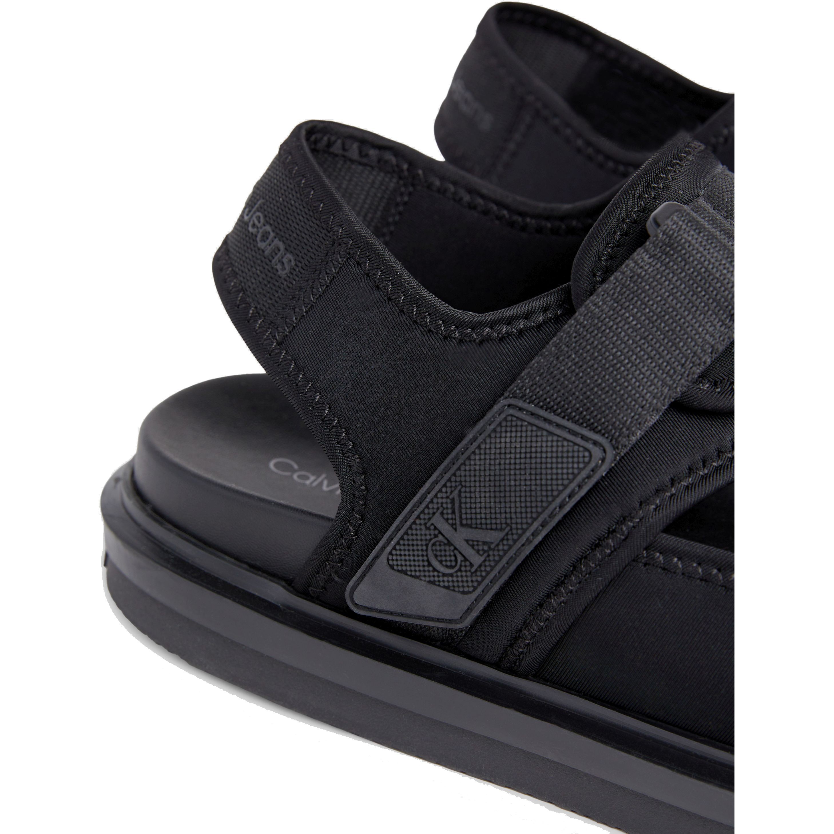 CALVIN KLEIN JEANS Basutės vyrams, Juoda, Sandal velcro 6