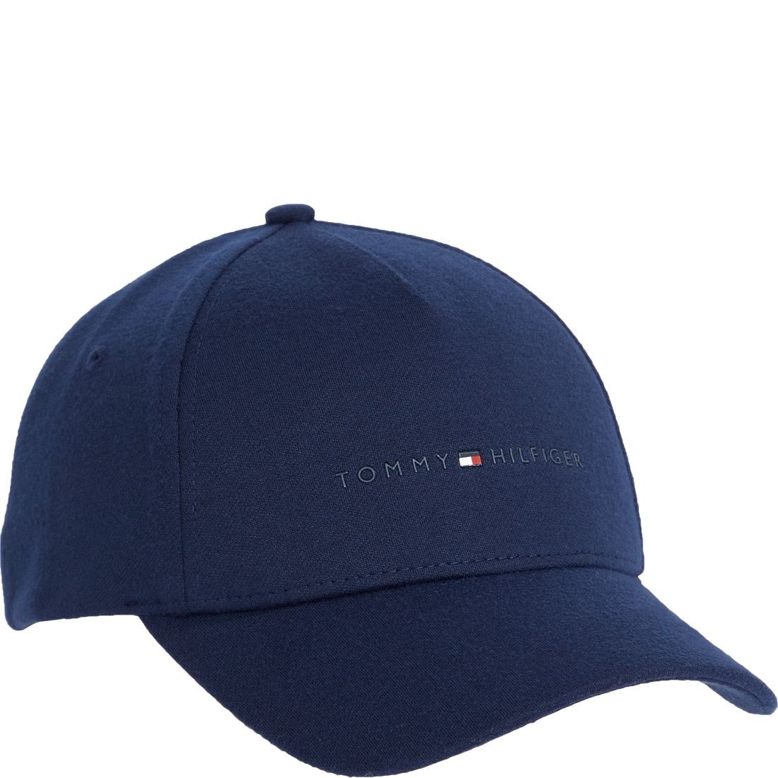 TOMMY HILFIGER Kepurė vyrams, Mėlyna, Downtown cap jersey 1