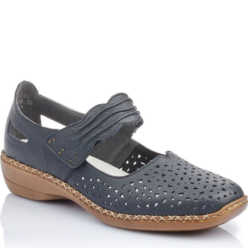 RIEKER Bateliai - moterims, Mėlyna, 41399/14 1