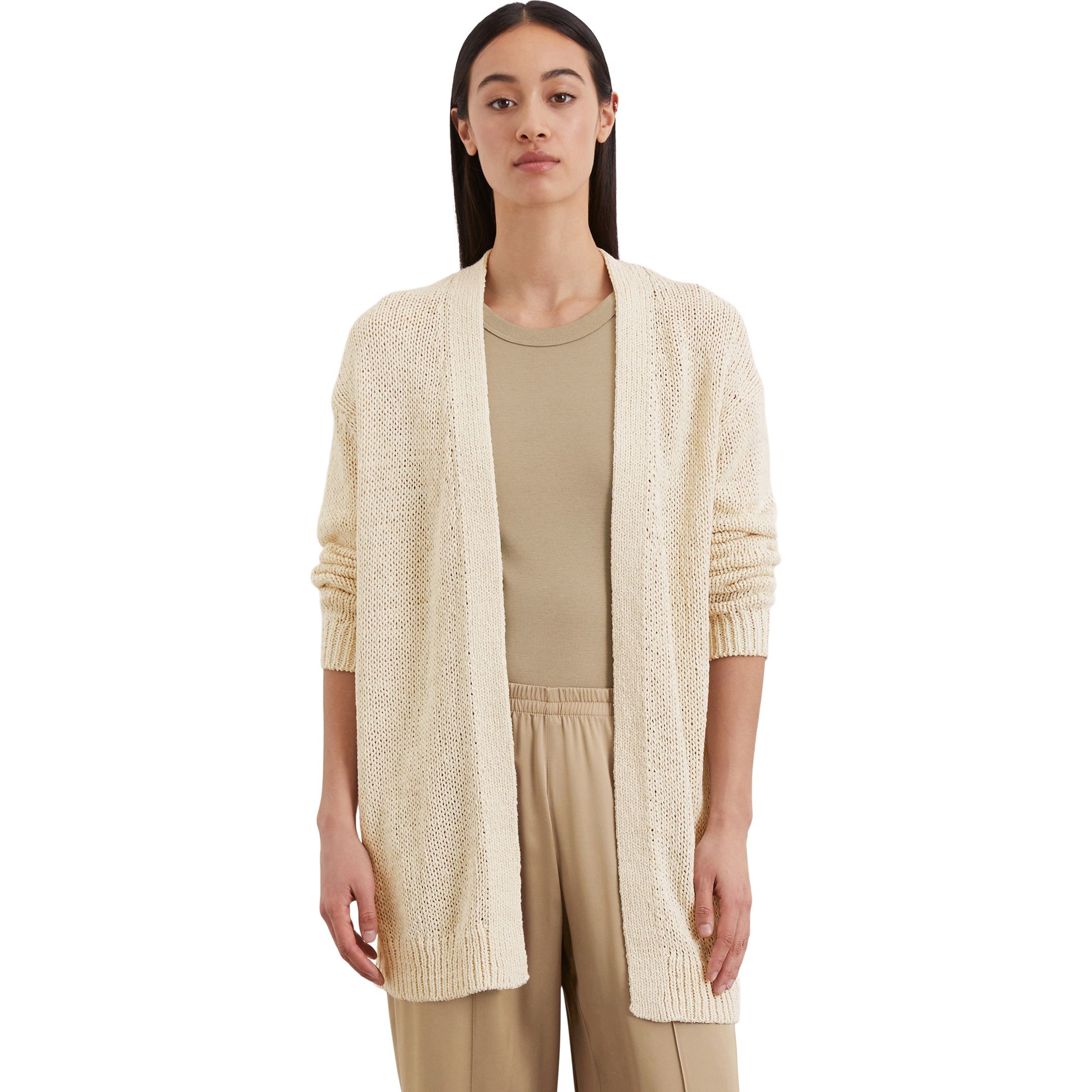 MARC O'POLO Kardiganas moterims, Smėlio, Cardigans 503513661025 2