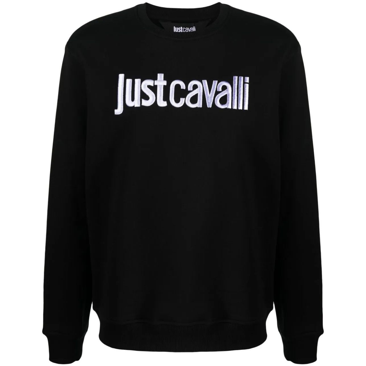JUST CAVALLI Sportinis nertinis vyrams, Juoda, Logo sweathirt 1