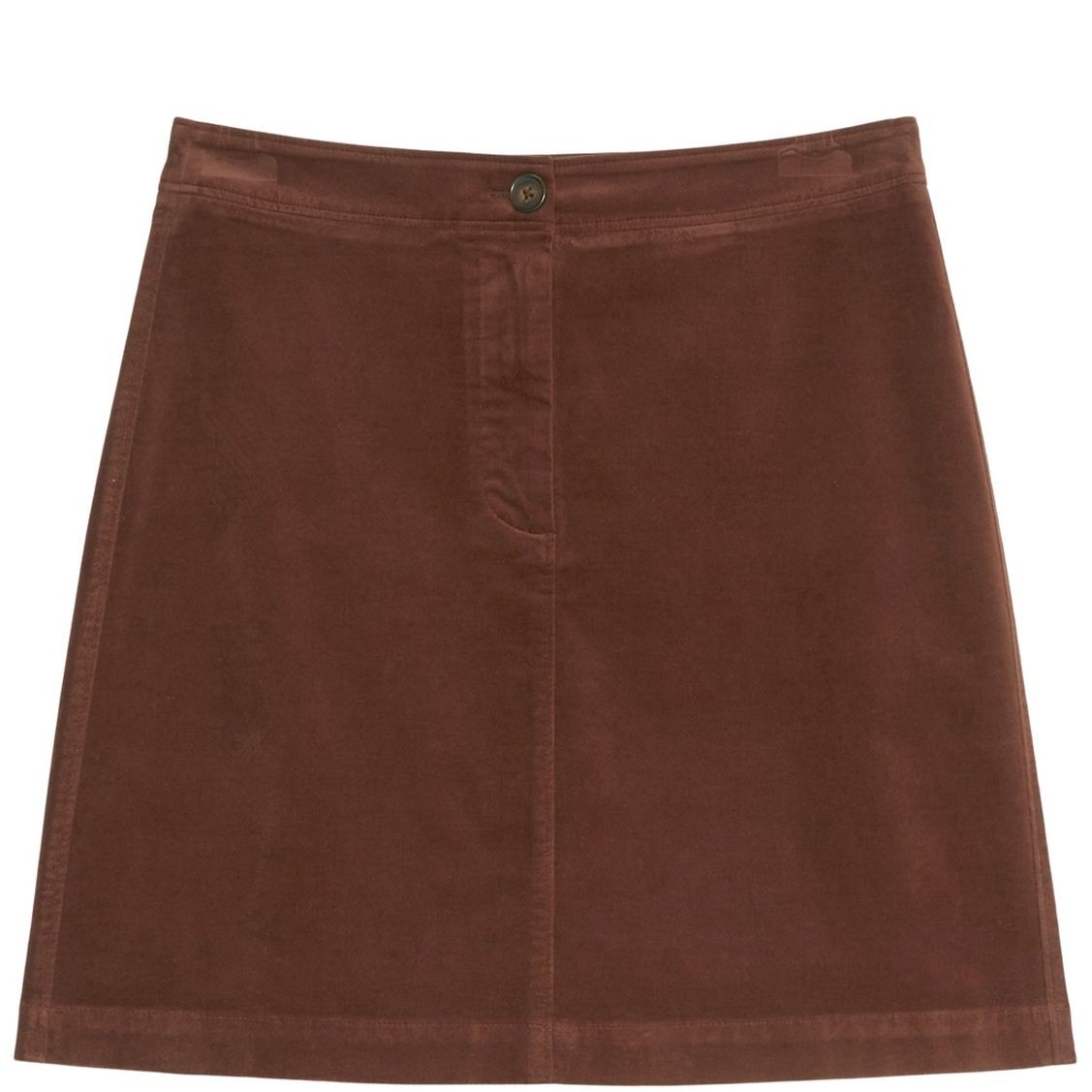 MARC O'POLO Mini sijonas moterims, Ruda 1