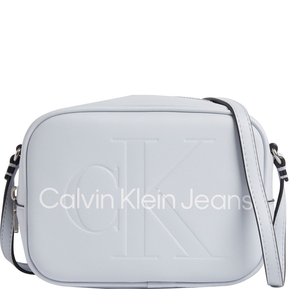 CALVIN KLEIN JEANS Rankinė per petį moterims, Mėlyna, Sculpted camera bag mono 1