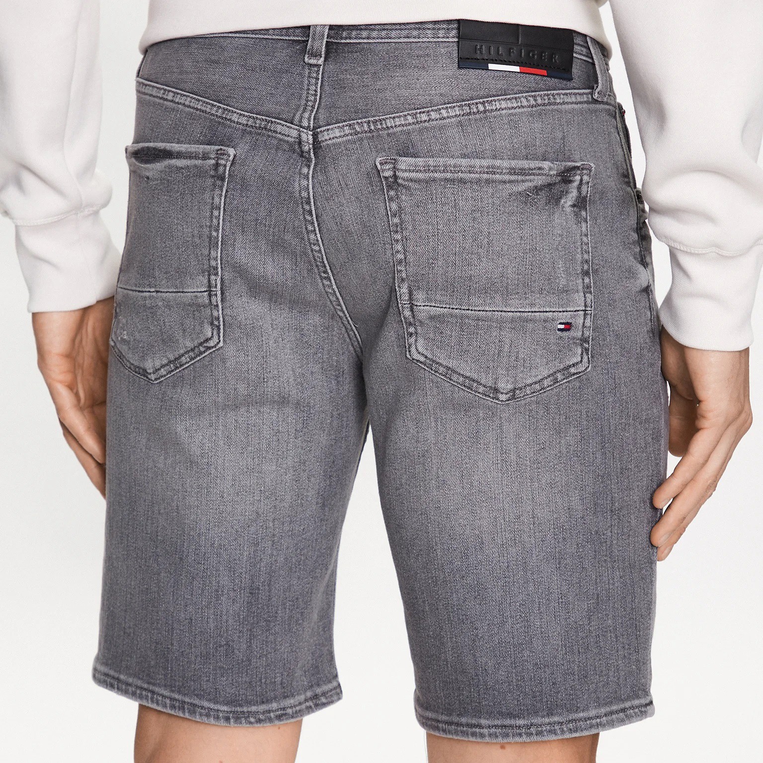 TOMMY HILFIGER Šortai vyrams, Mėlyna, Brooklyn short pstr pitts grey 3