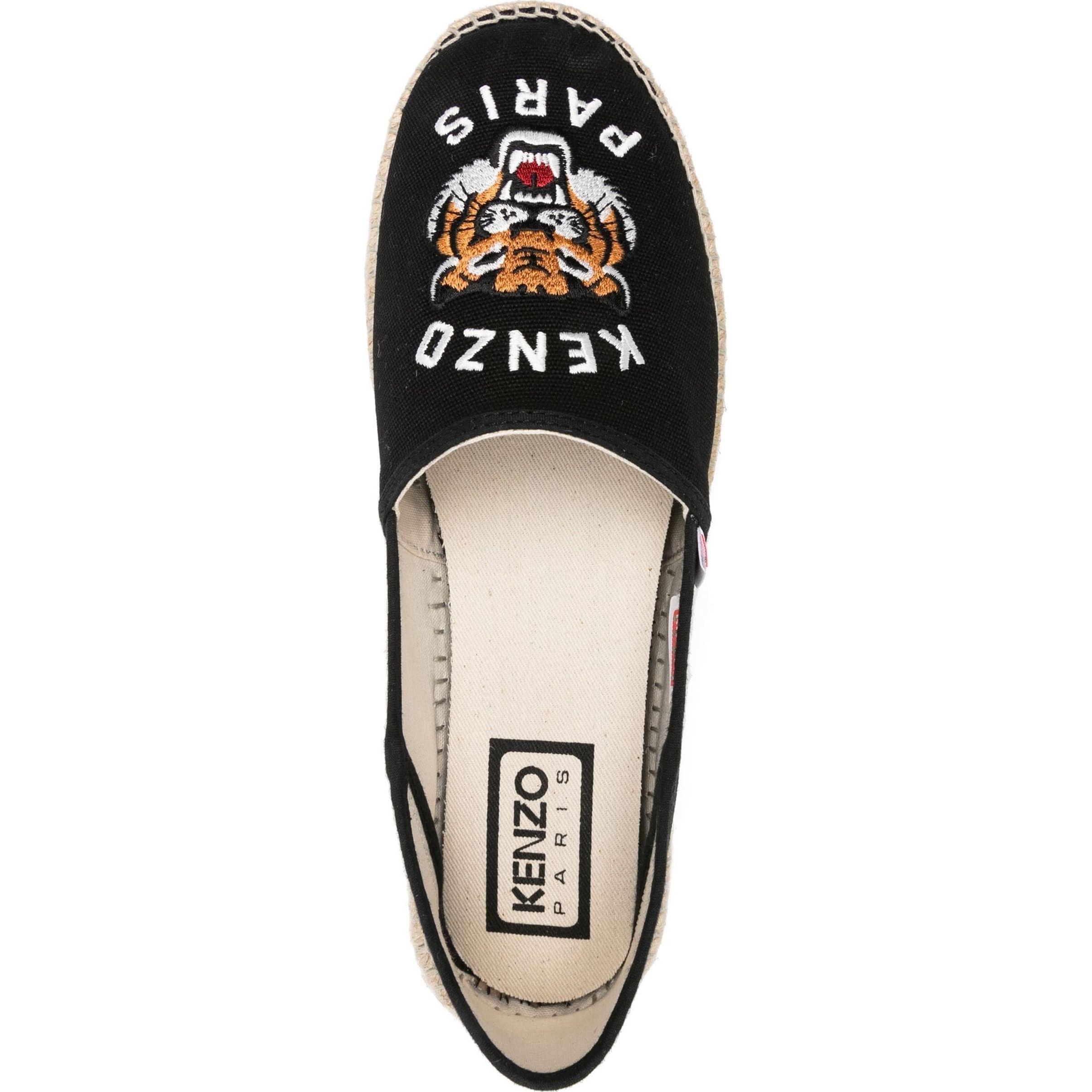 KENZO Espadrilės vyrams, Juoda, Kenzo espadrille slip-on spe 3