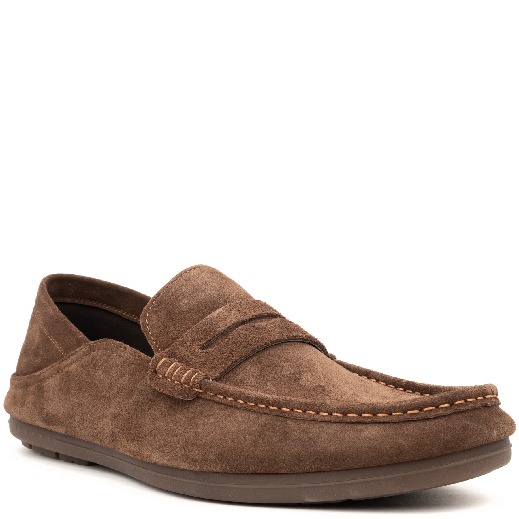 SERGIO MORETTI Mokasinai vyrams, Ruda, Mocasins 1