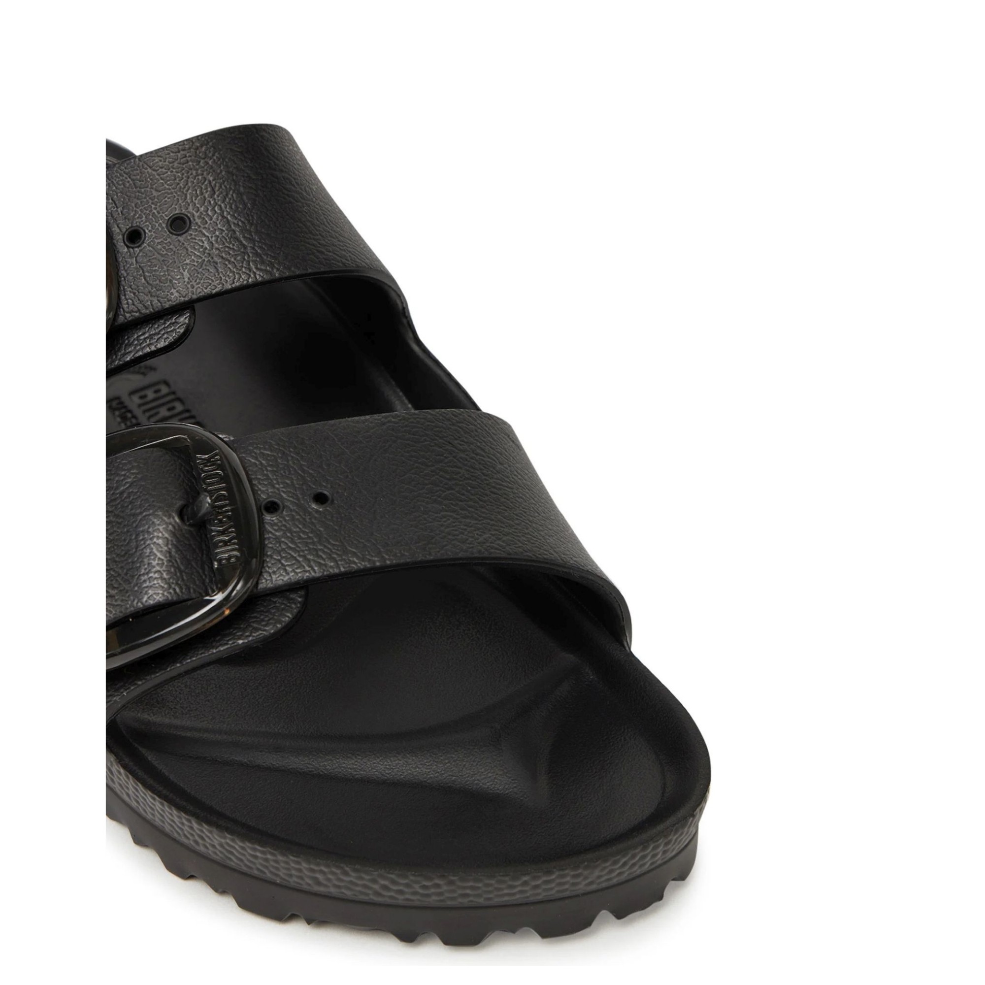 BIRKENSTOCK Šlepetės moterims, Juoda, Arizona Big Buckle slippers 5