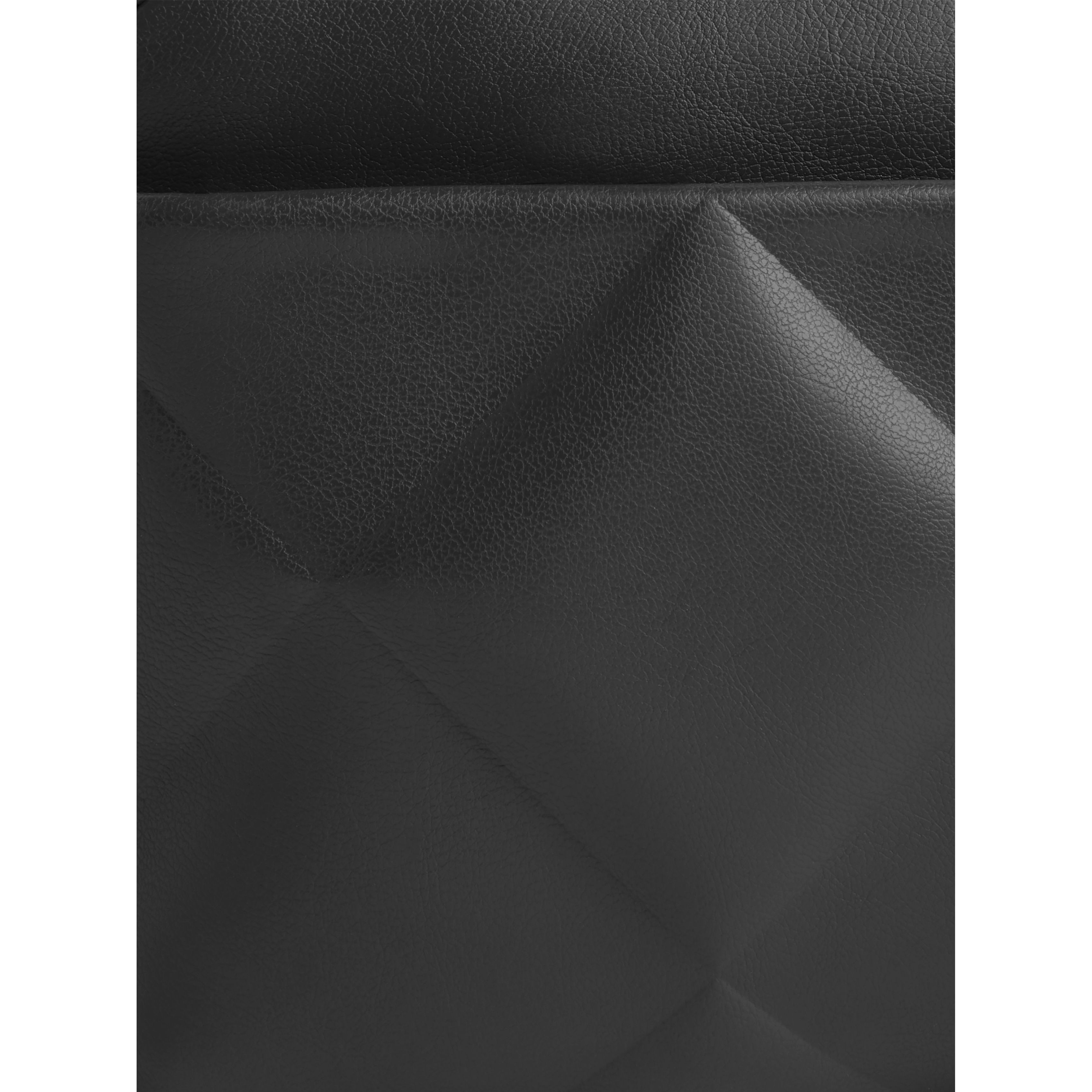 CALVIN KLEIN Rankinė per petį moterims, Juoda, Diamond quilt camera bag 4