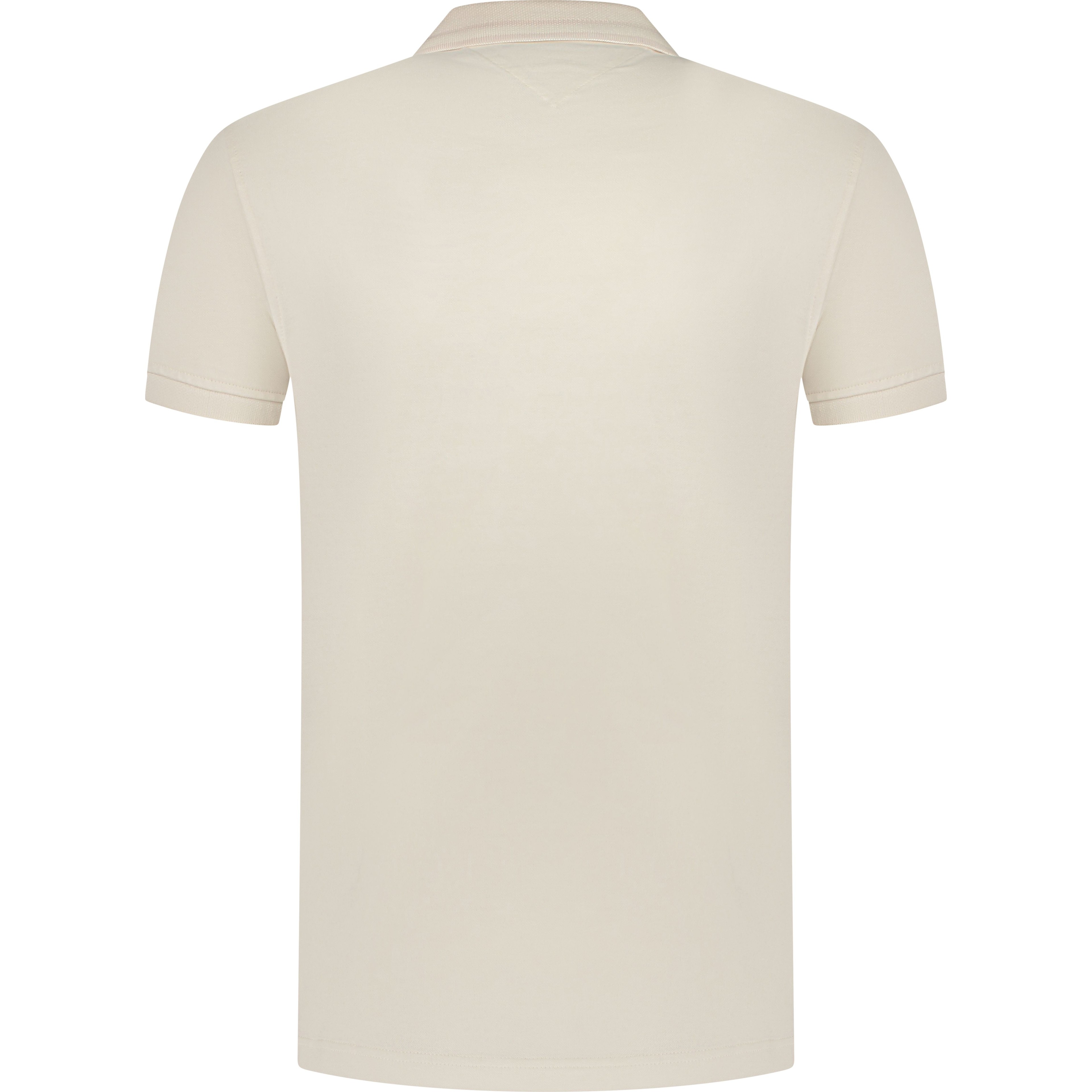 TOMMY HILFIGER Polo marškiniai trumpos rank. vyrams, Smėlio, Pretwist mouline slim fit polo 2