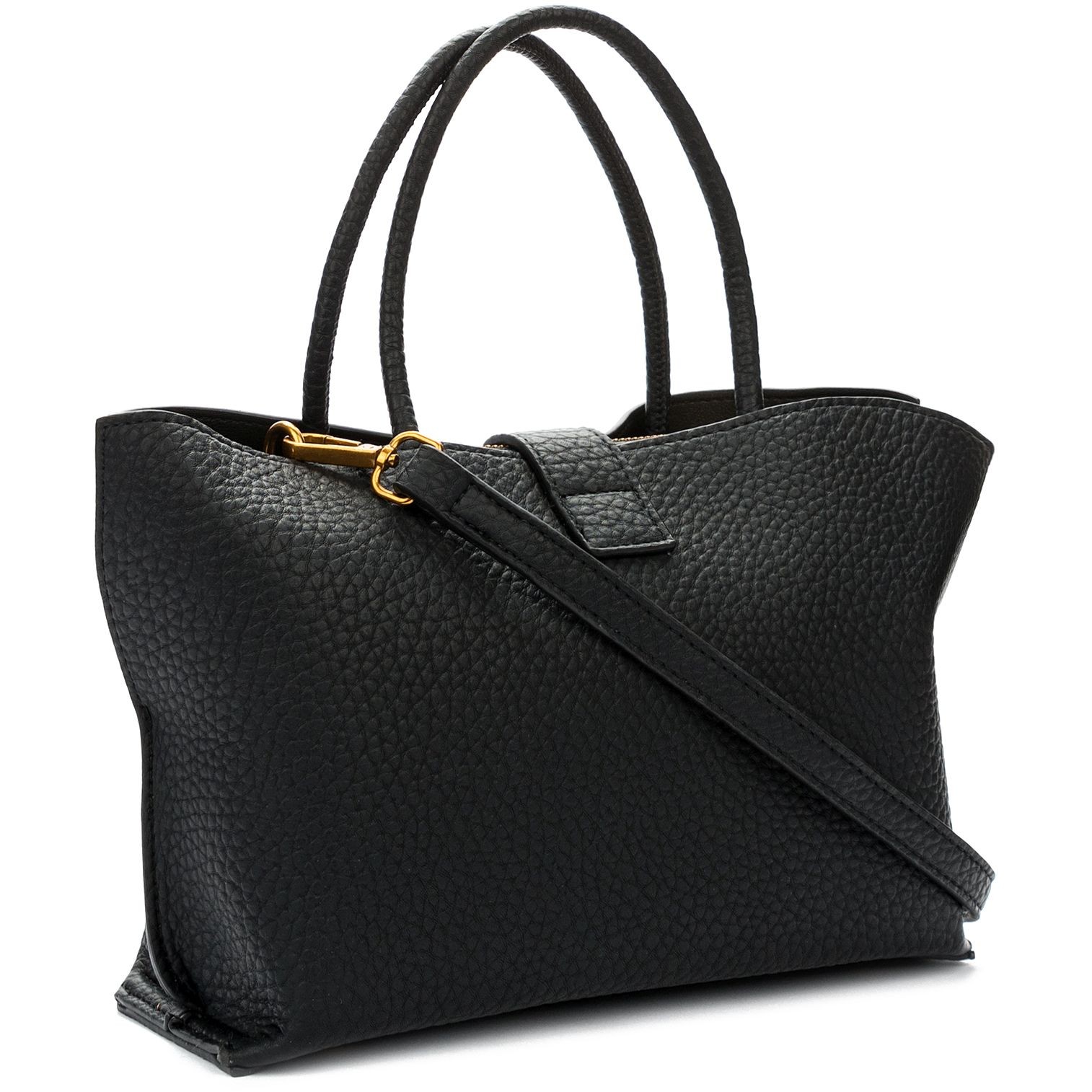 NEOMOOD Pirkinių krepšys moterims, Juoda, Tote bag 2