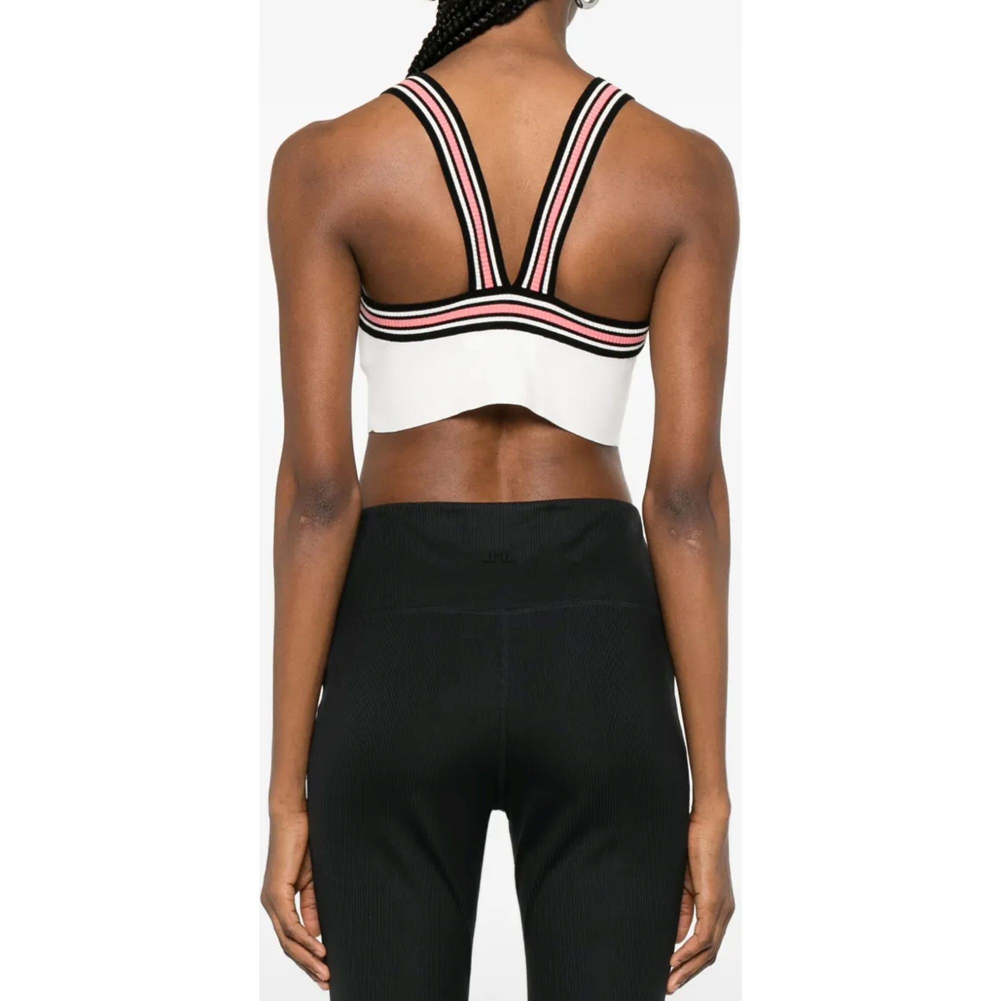 J.LINDEBERG Trumpinti marškinėliai moterims, Balta, Nori knit crop top 3