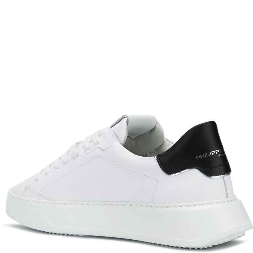 PHILIPPE MODEL Sportiniai bateliai vyrams, Juoda, Temple low man sneaker 3