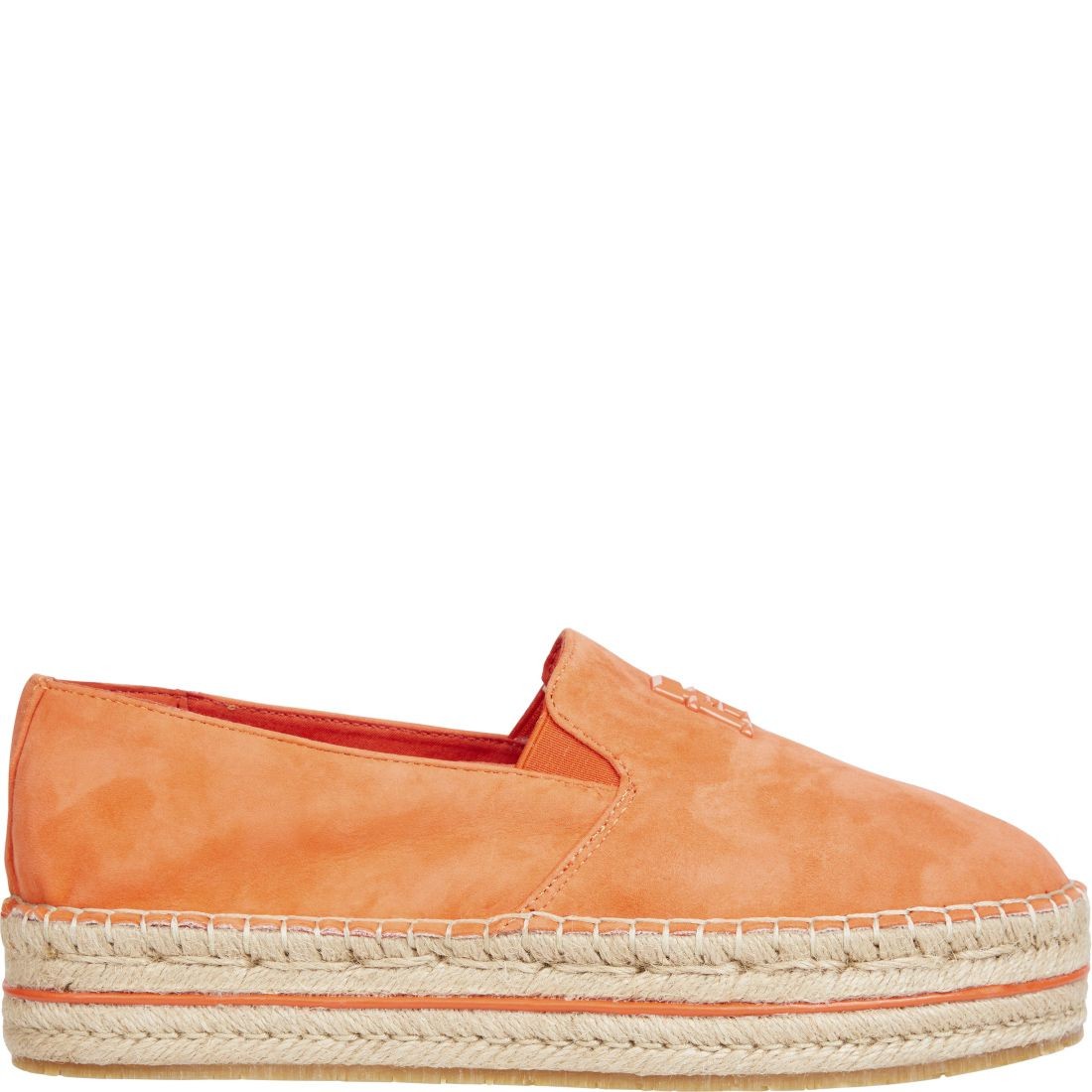 TOMMY HILFIGER Espadrilės moterims, Oranžinė, Flatform espadrille 1