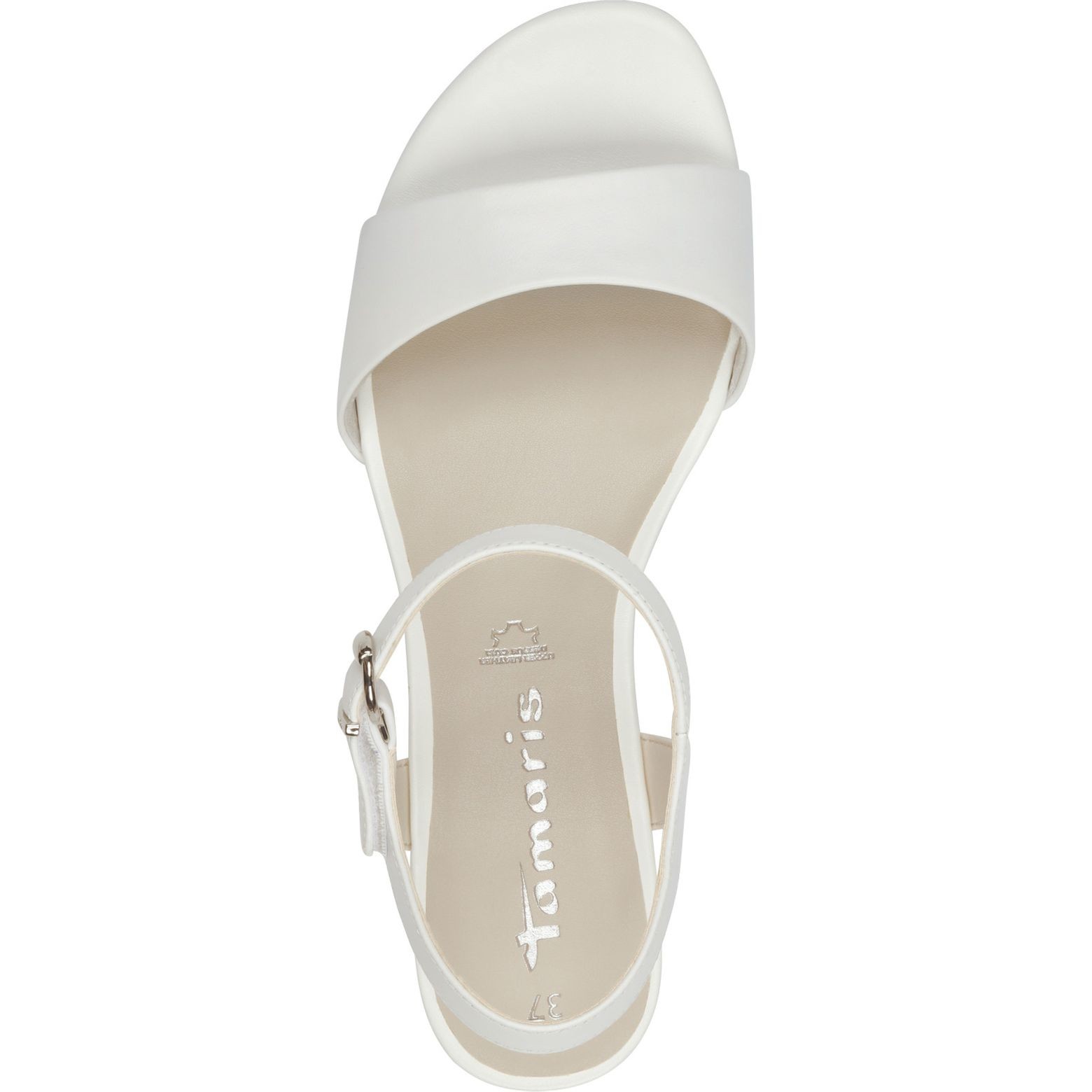 TAMARIS Basutės moterims, Balta, Sandals 4