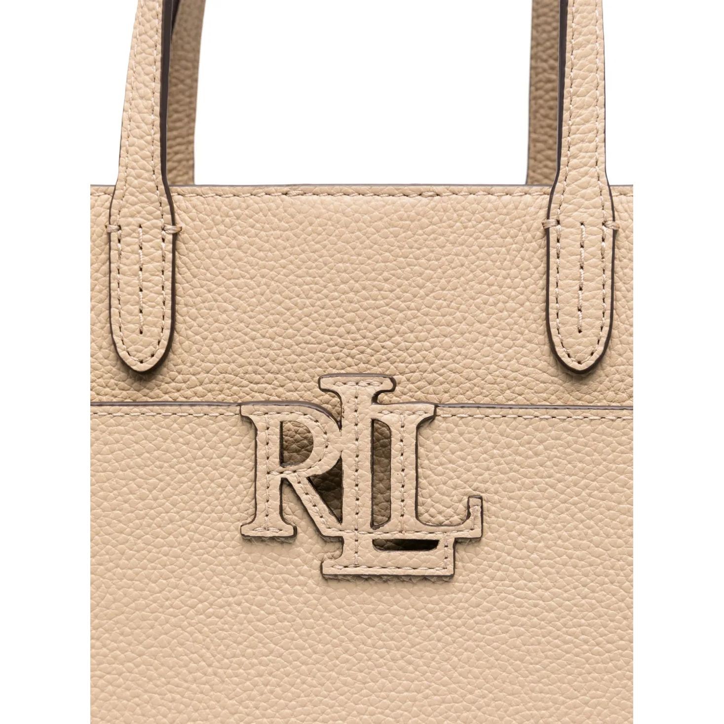 LAUREN RALPH LAUREN Pirkinių krepšys moterims, Smėlio, Cmryn sm shp tote small 3