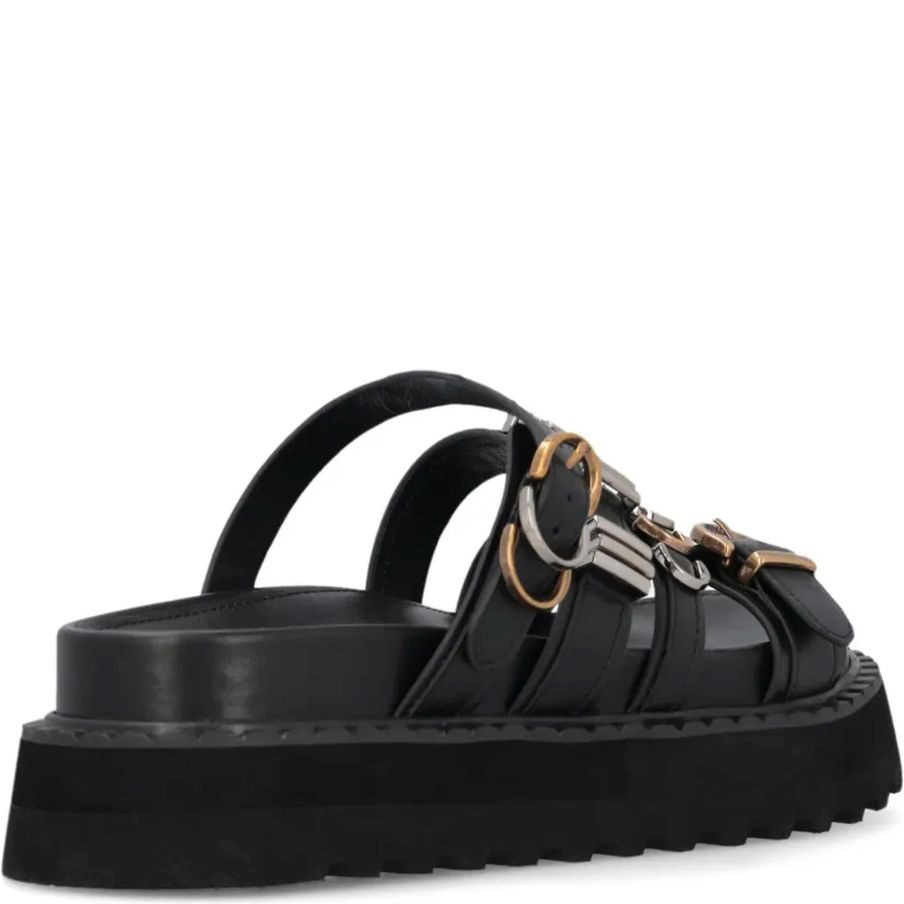 PINKO Basutės moterims, Juoda, Kate 02 - sandal 3