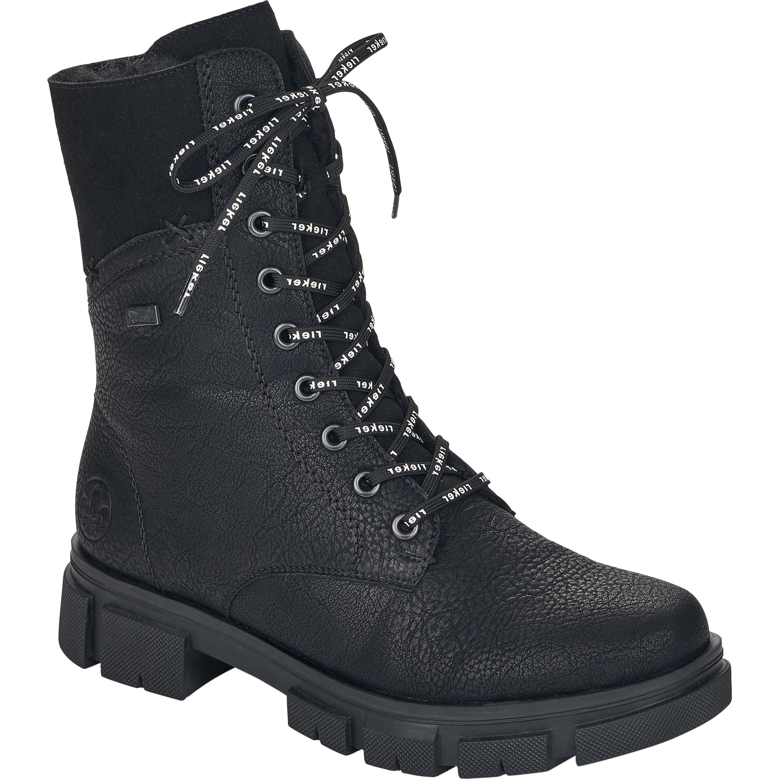 RIEKER Aulinukai moterims, Juoda, BOOTIES 1