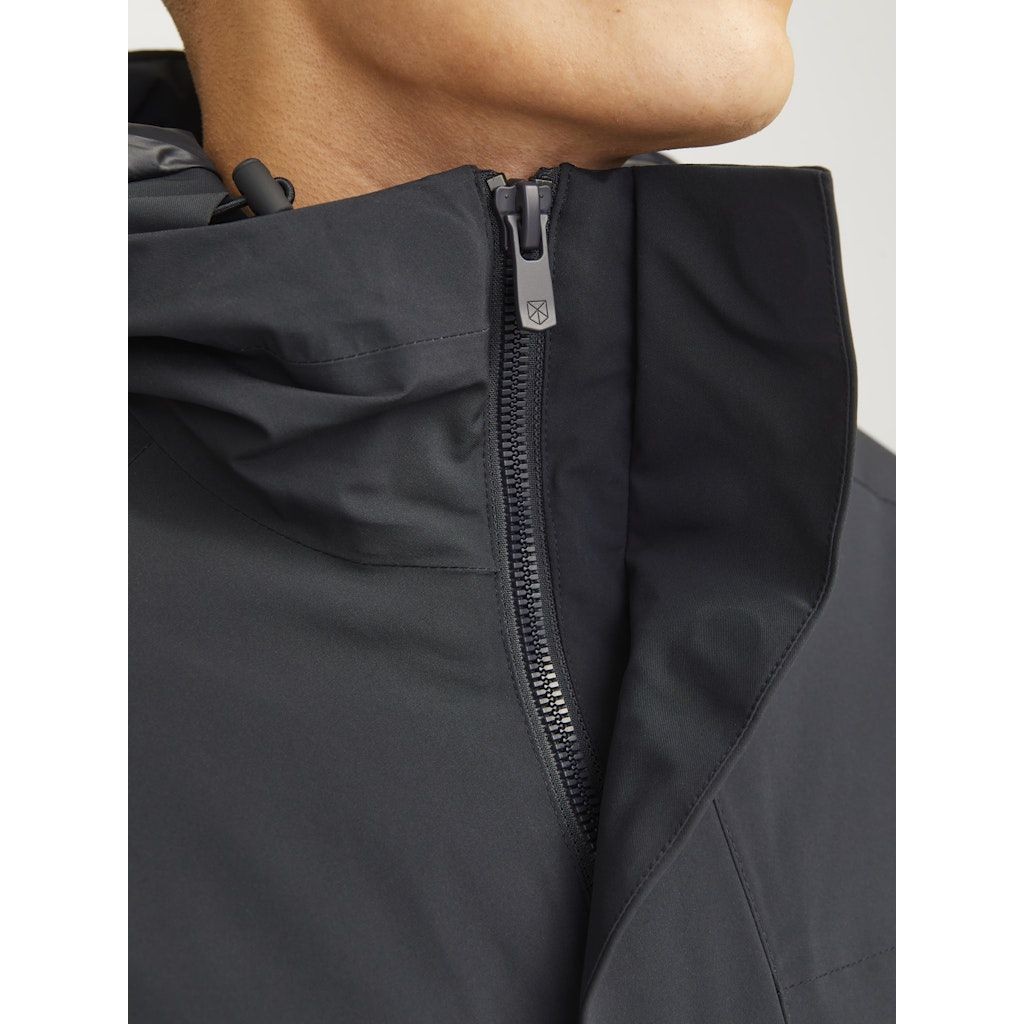 JACK & JONES Pūkinė striukė vyrams, Mėlyna, Wave jacket 6