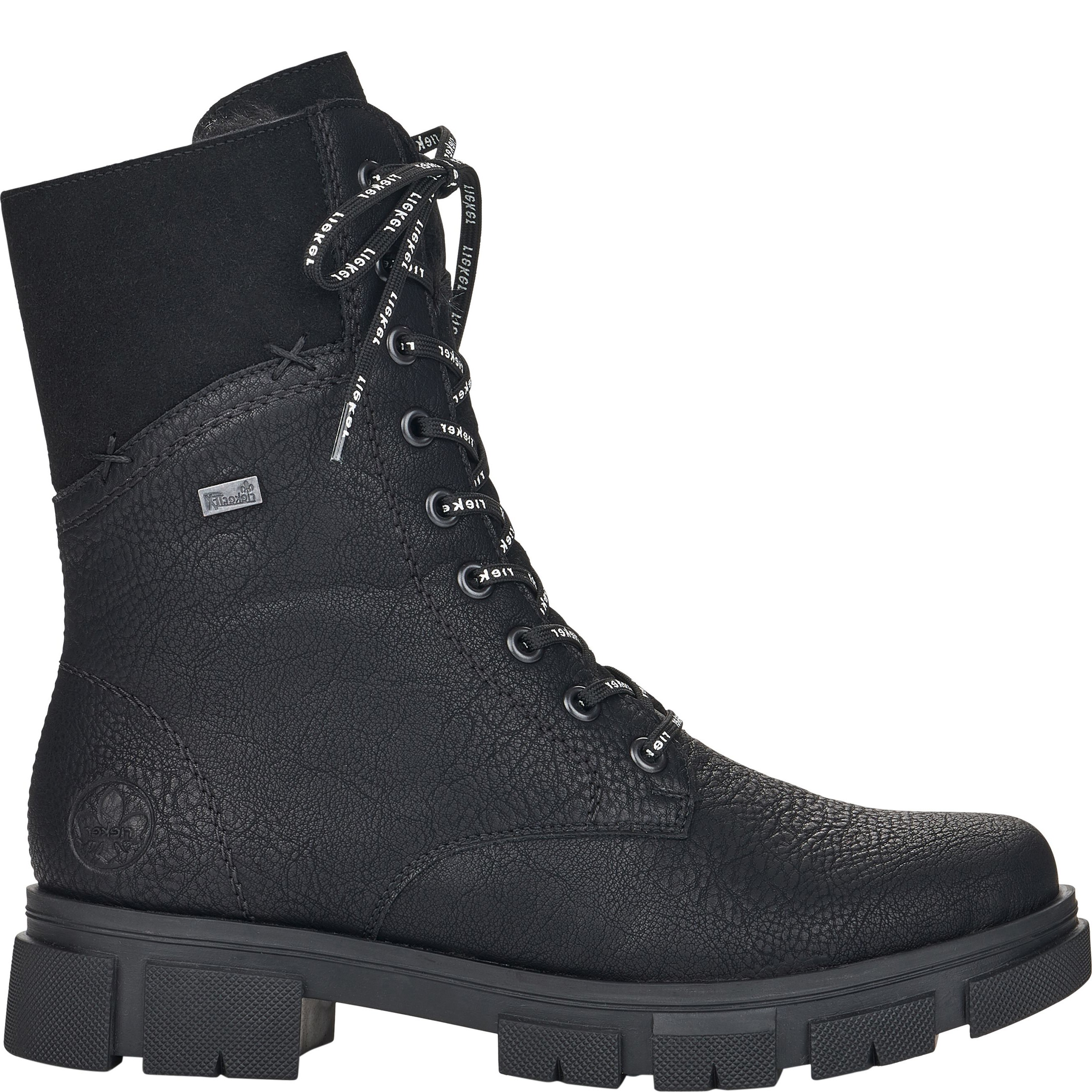 RIEKER Aulinukai moterims, Juoda, BOOTIES 2