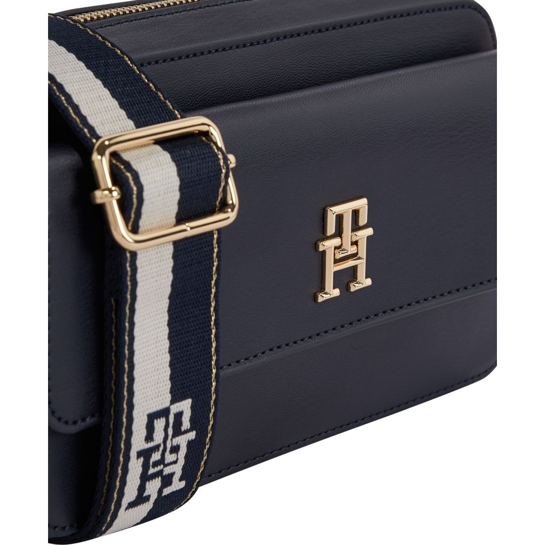 TOMMY HILFIGER Rankinė per petį moterims, Mėlyna, Iconic camera bag 4