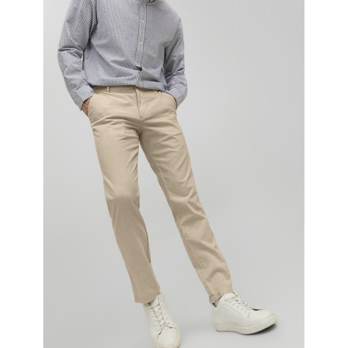 JACK & JONES Kelnės vyrams, Ruda, Jpstollie pants 5