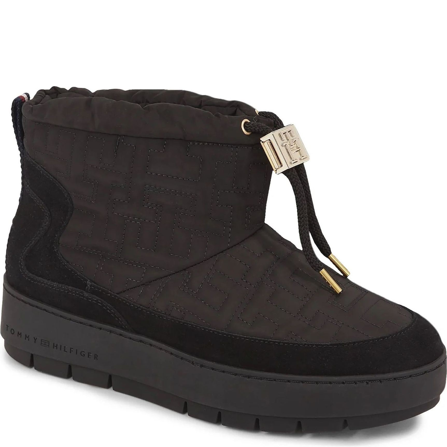 TOMMY HILFIGER Aulinukai moterims, Juoda, Monogram snowboot 1