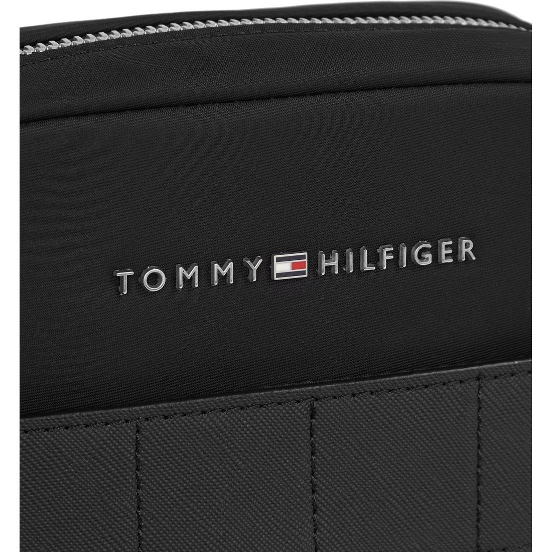 TOMMY HILFIGER Rankinė per petį vyrams, Juoda, Elevated mini reporter 4