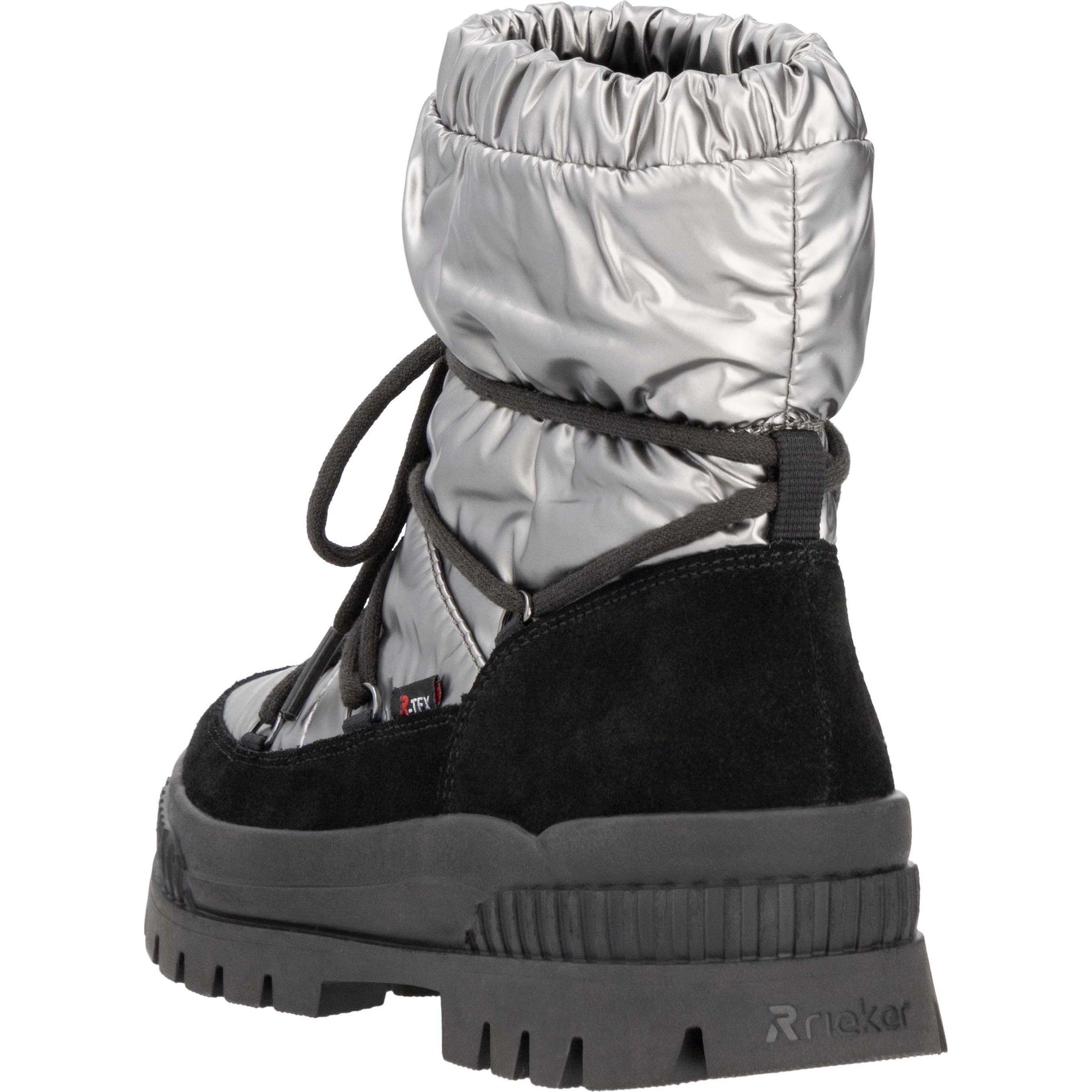 RIEKER EVOLUTION Aulinukai moterims, Pilka, Ladies mid height boots 6