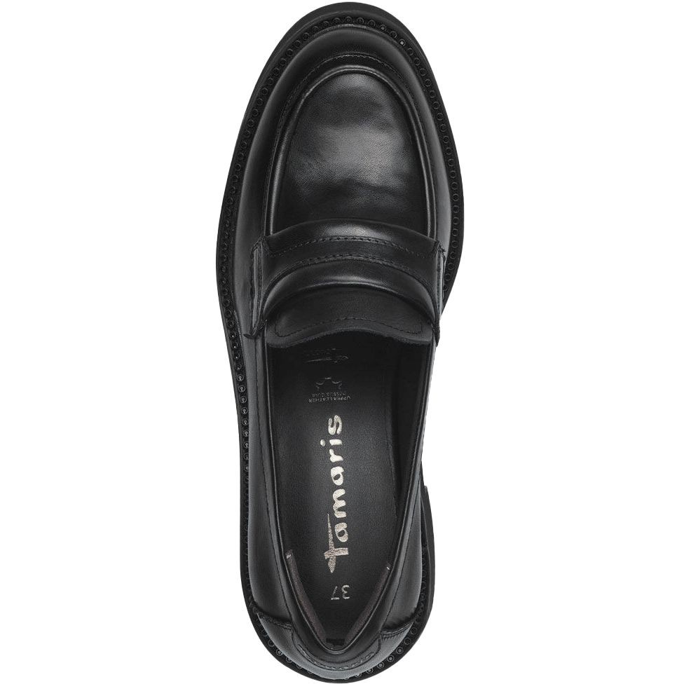 TAMARIS Loaferiai moterims, Juoda, Slipper 3