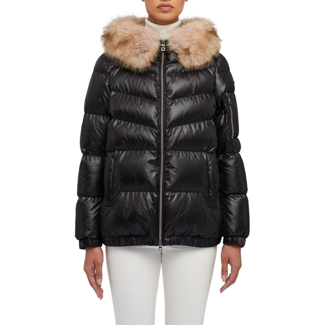 GEOX Striukė moterims, Juoda, Backsie jackets 3