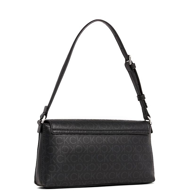 CALVIN KLEIN Rankinė per petį moterims, Juoda, Must shoulder bag 2
