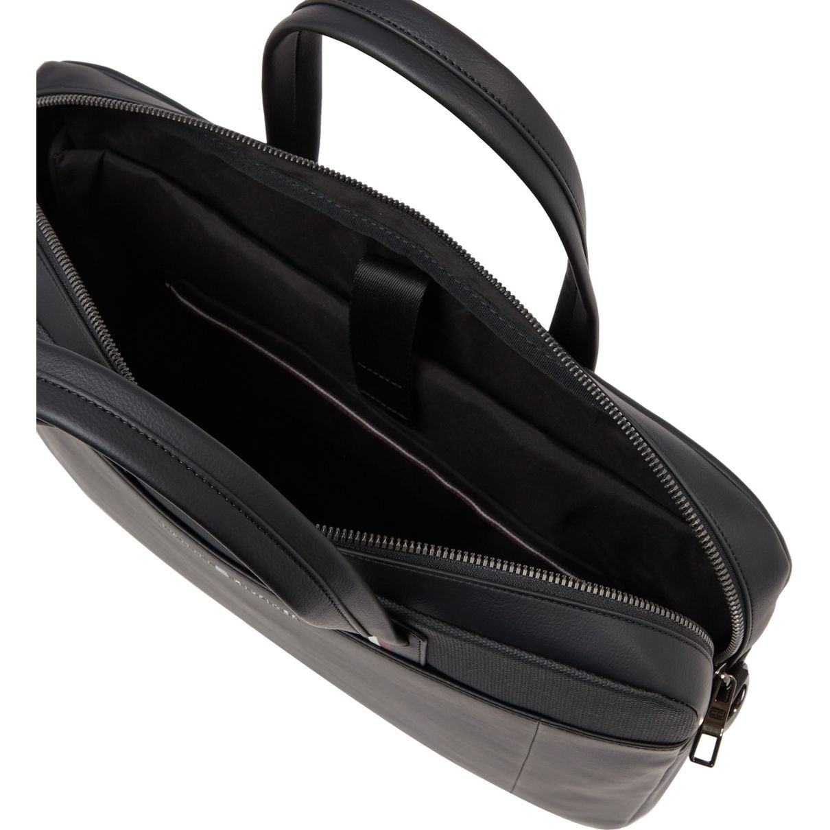 TOMMY HILFIGER Dėklas kompiuteriui vyrams, Juoda, Corporate computer bag 3