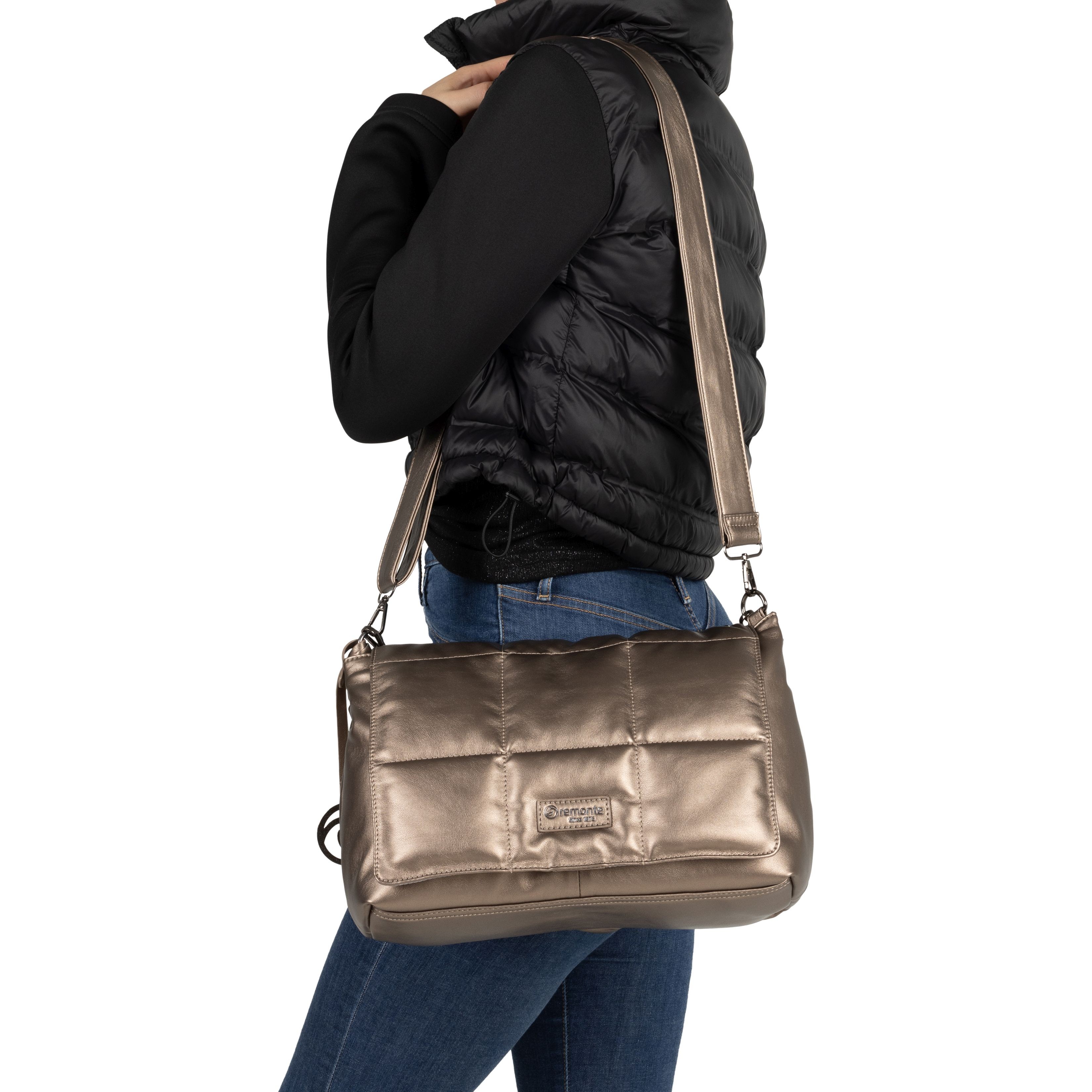 REMONTE Rankinė per petį moterims, Sidabrinė, Bags 2