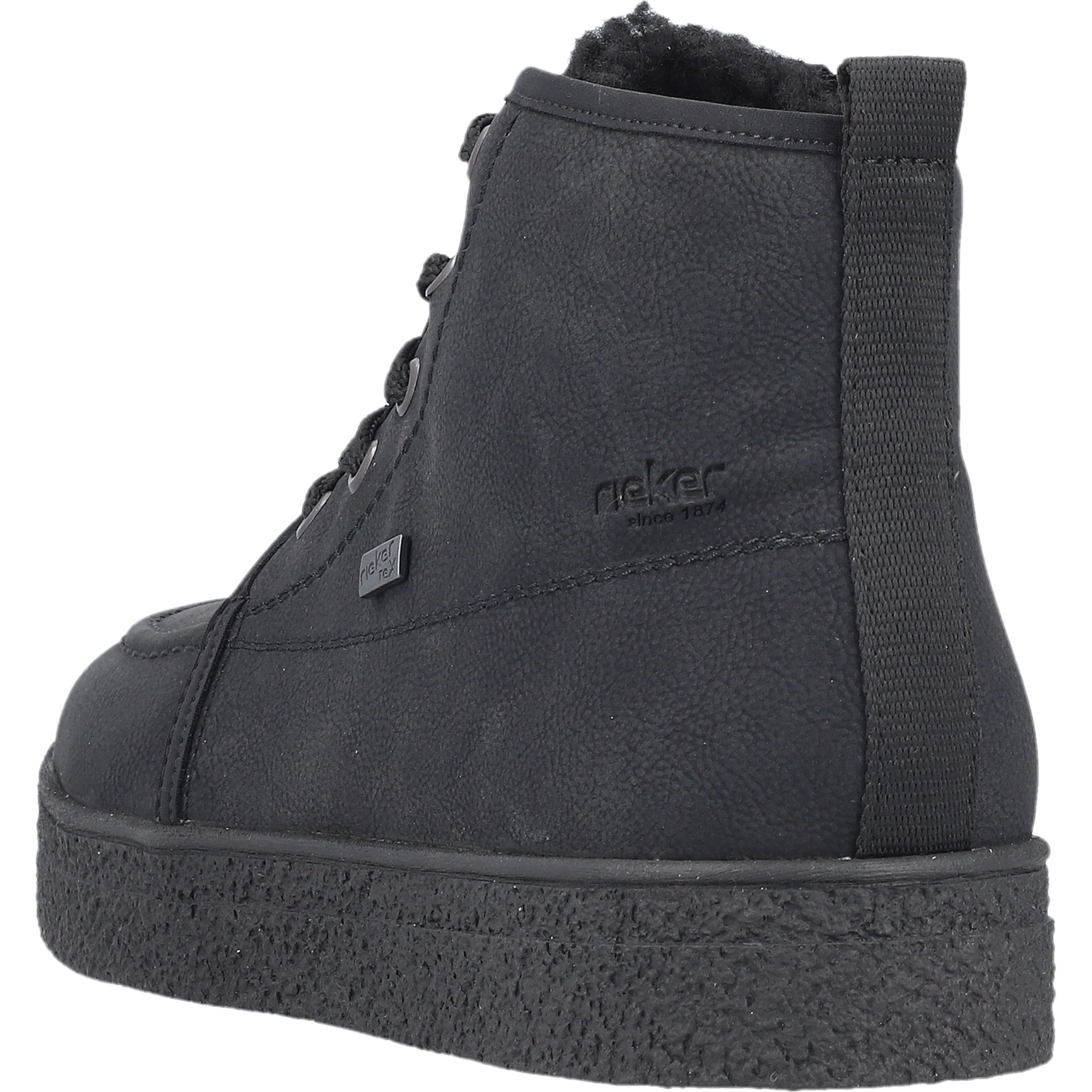 RIEKER Aulinukai vyrams, Juoda, Men's boots 7