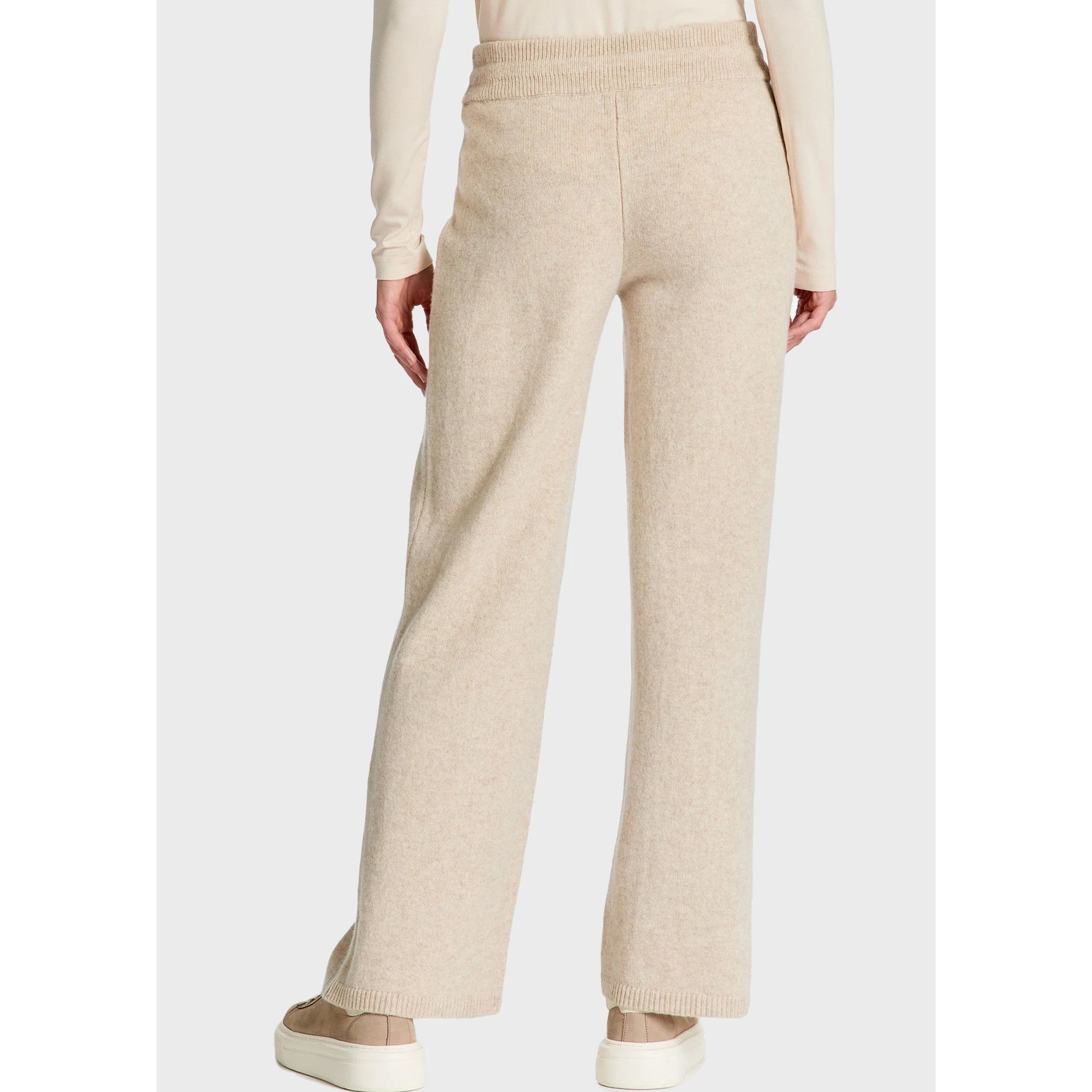 GANT Kelnės moterims, Smėlio, LOUNGE PANTS 3