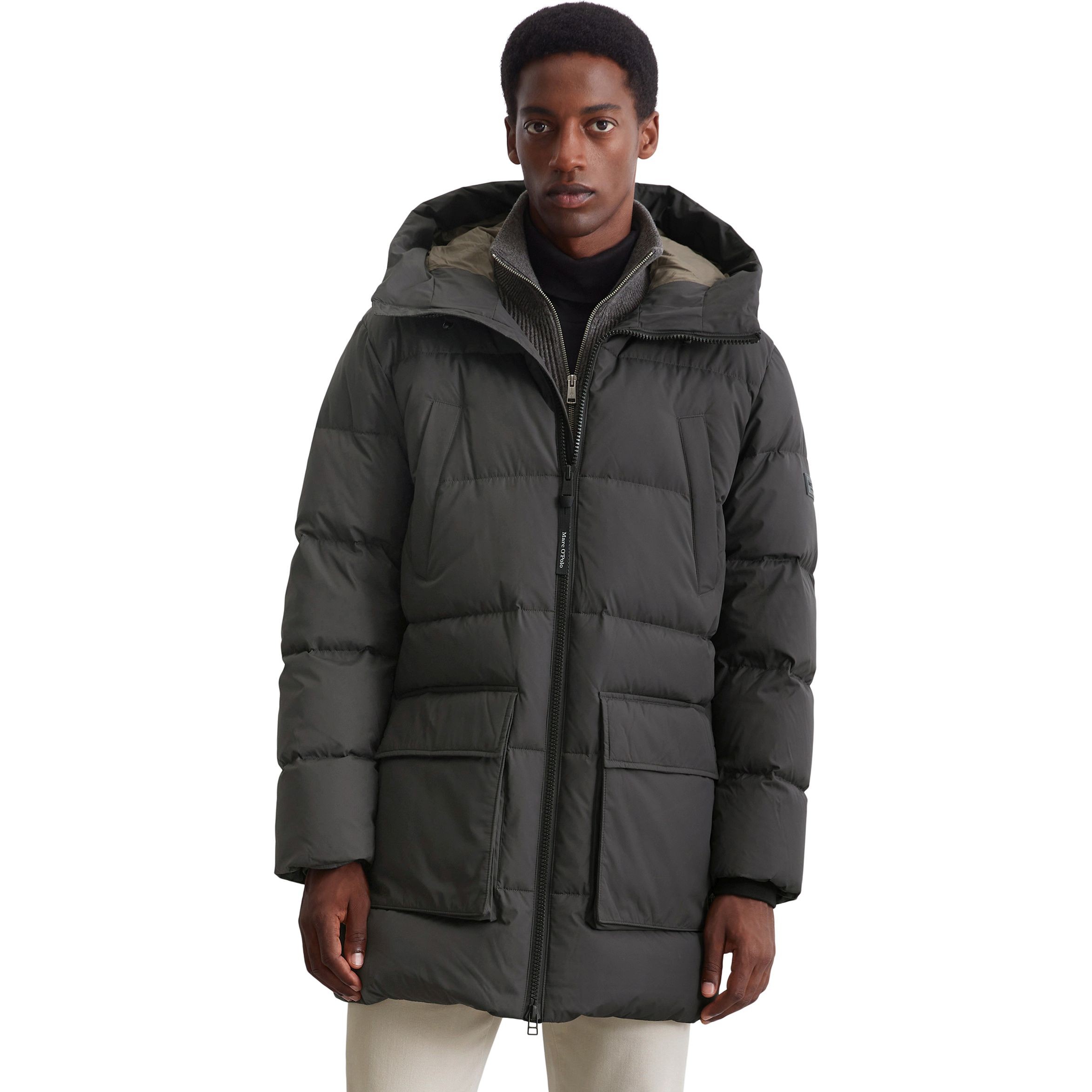 MARC O'POLO Striukė vyrams, Pilka, Jackets M29096070270 2