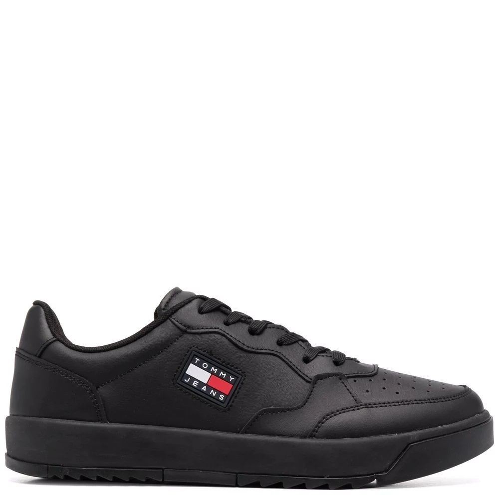 TOMMY JEANS Bateliai - vyrams, Juoda, BASKET BLA SHOES 2