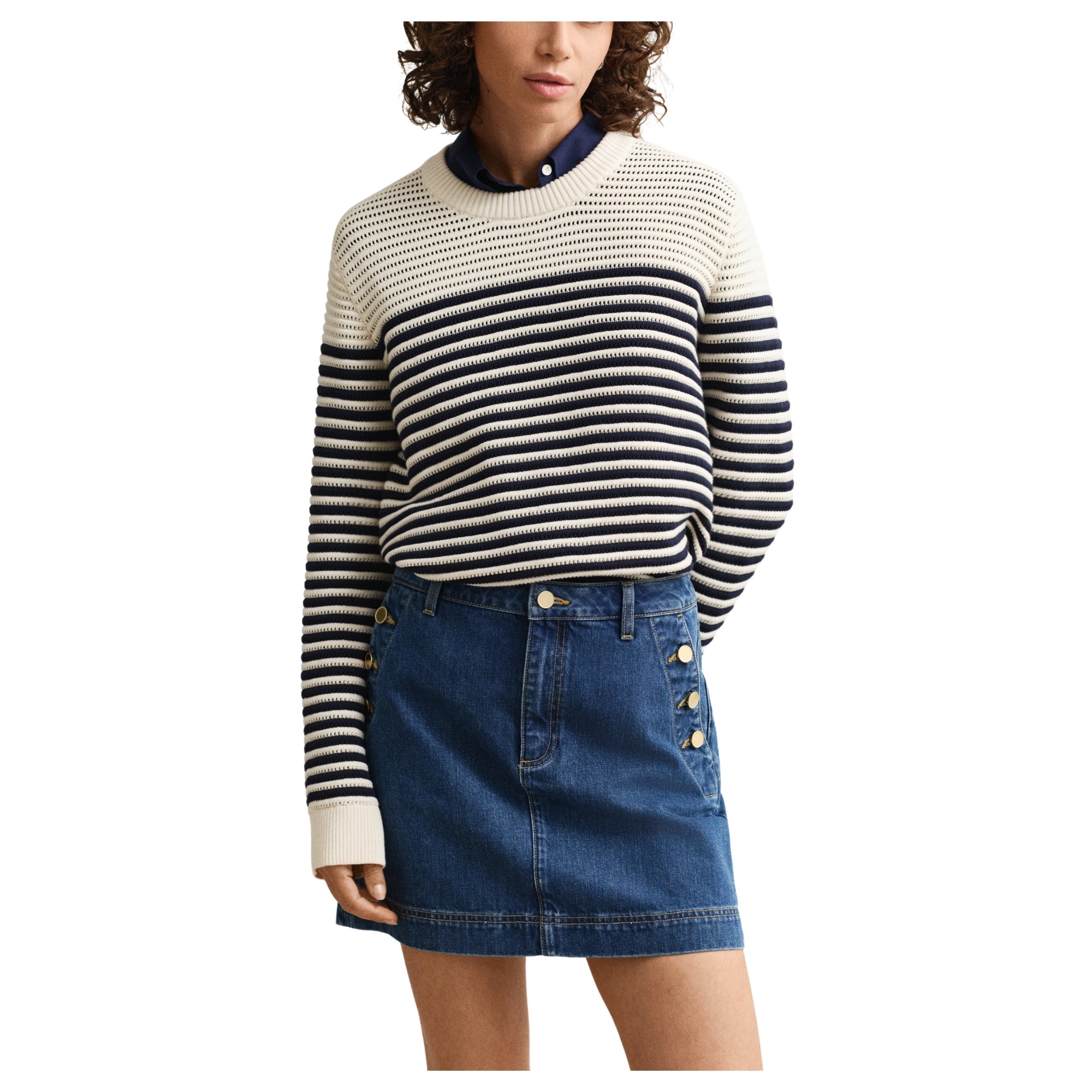 GANT Megztinis moterims, Baige, 4805454-130 Sweater 2