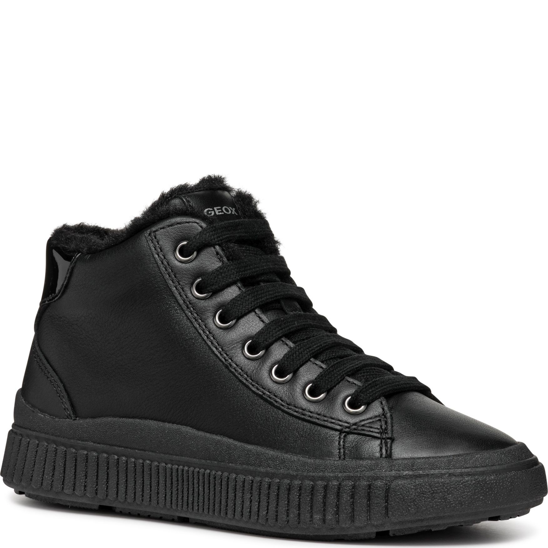 GEOX Aulinukai mergaitėms, Juoda, Laquinny booties 1