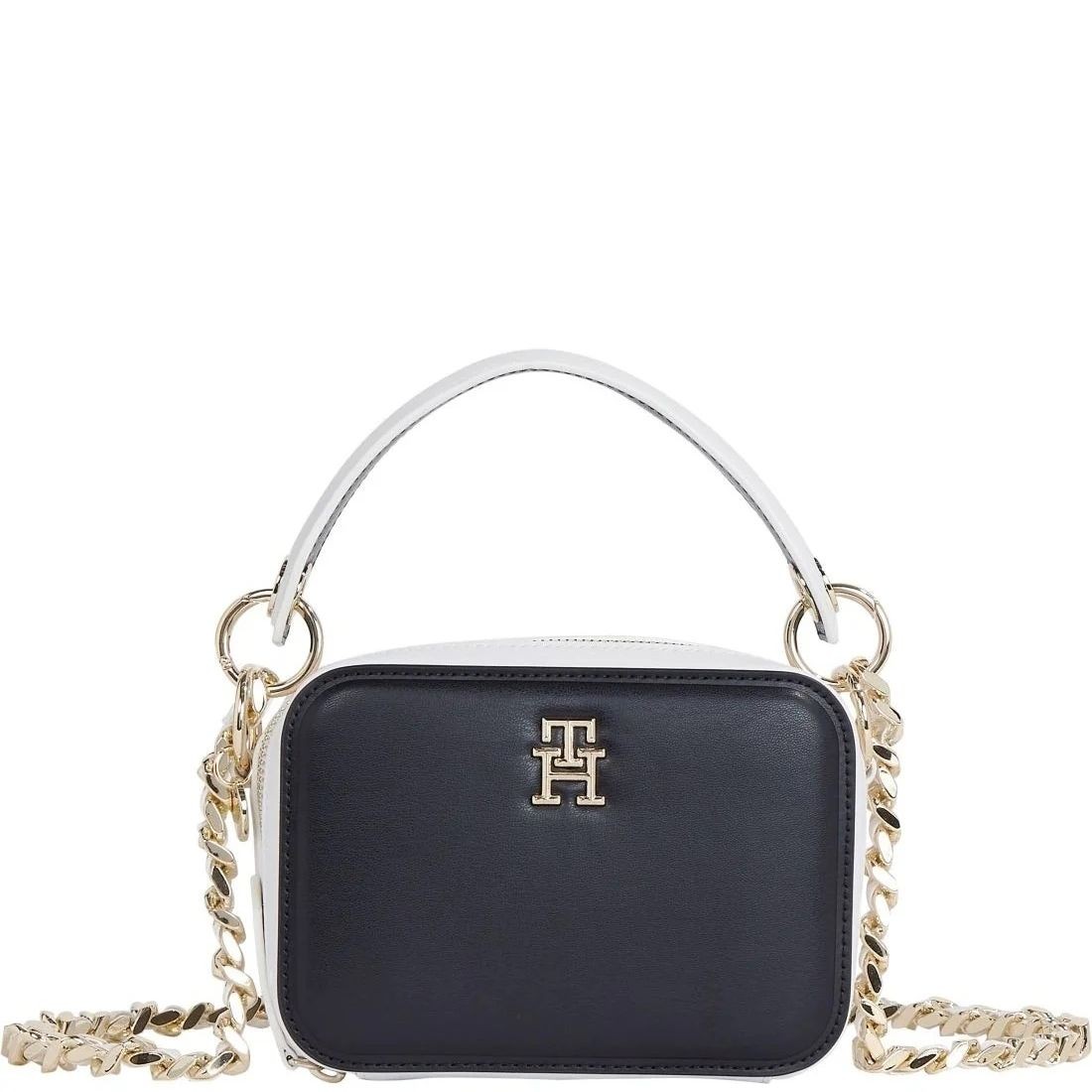 TOMMY HILFIGER Rankinė per petį moterims, Mėlyna, Chic trunk crossbody 1
